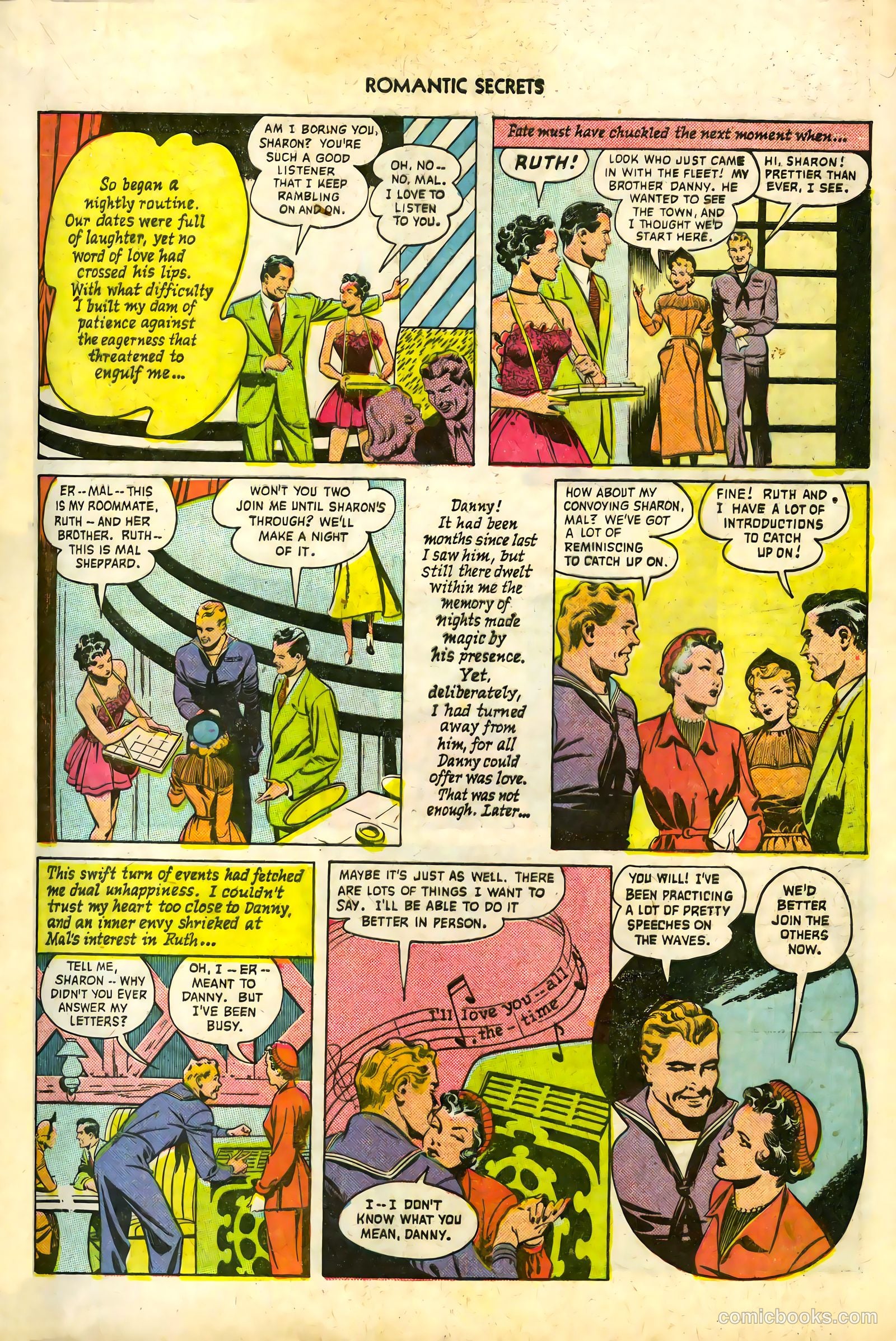 Romantic Secrets #7 — page 17 of 36