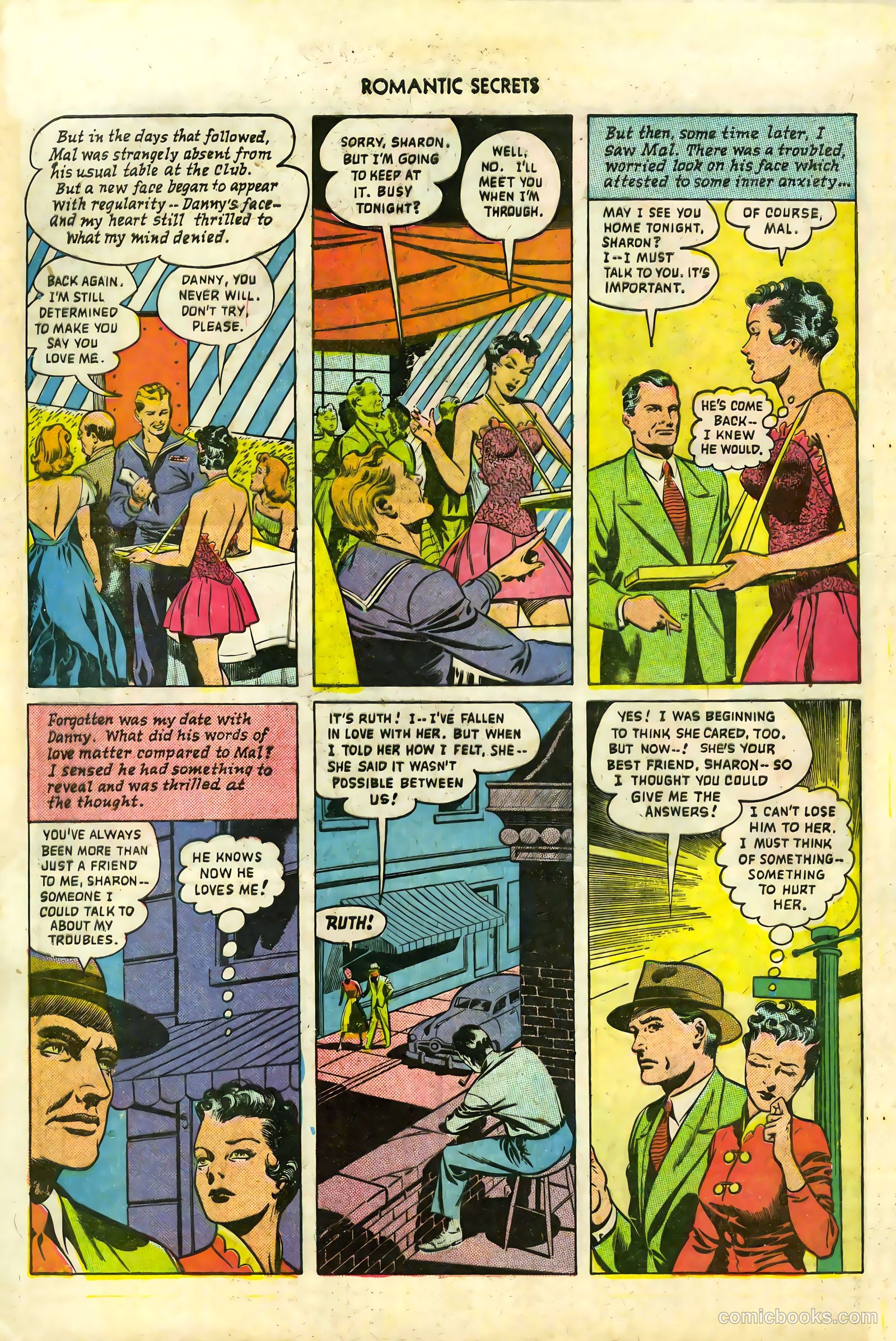 Romantic Secrets #7 — page 20 of 36