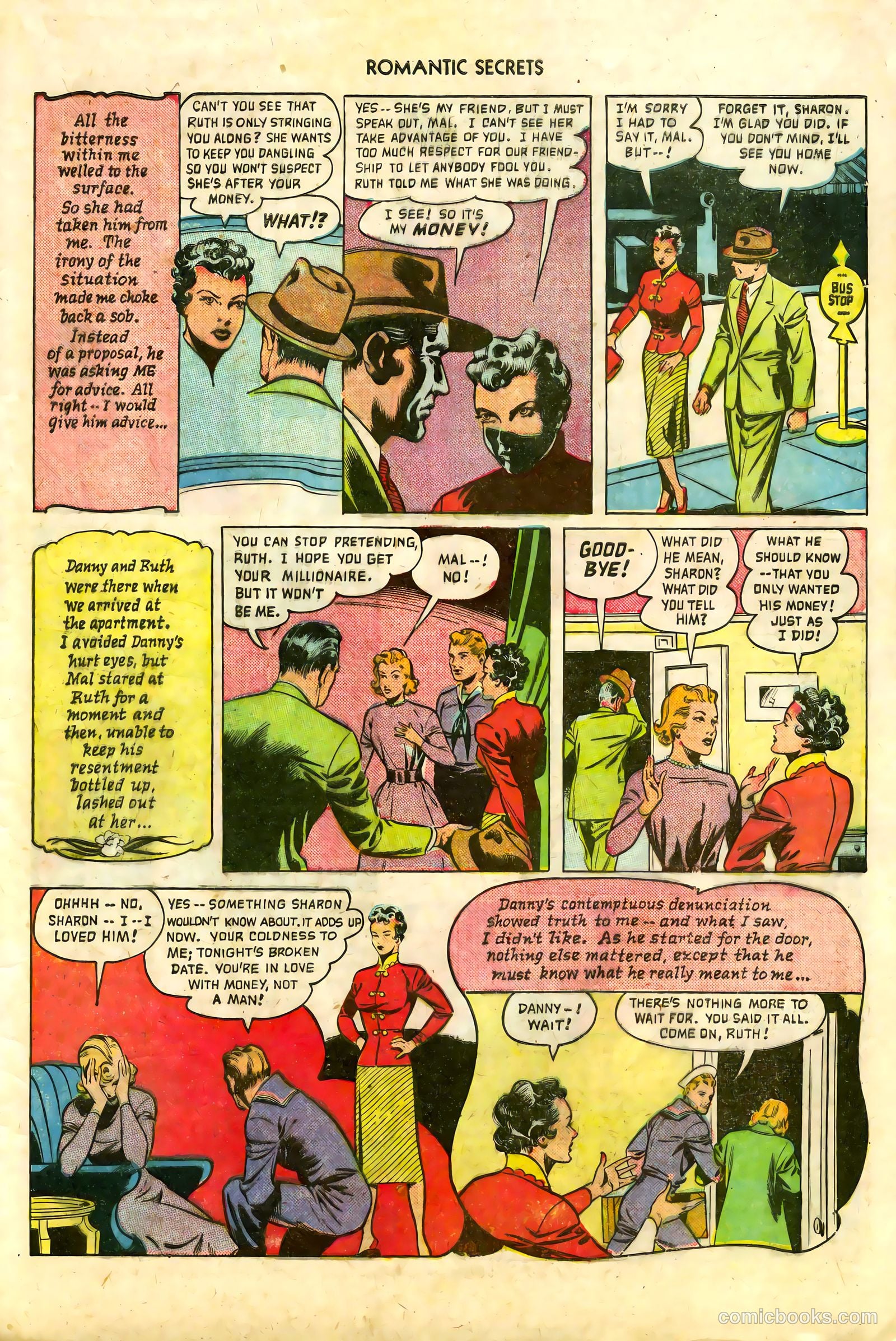Romantic Secrets #7 — page 21 of 36