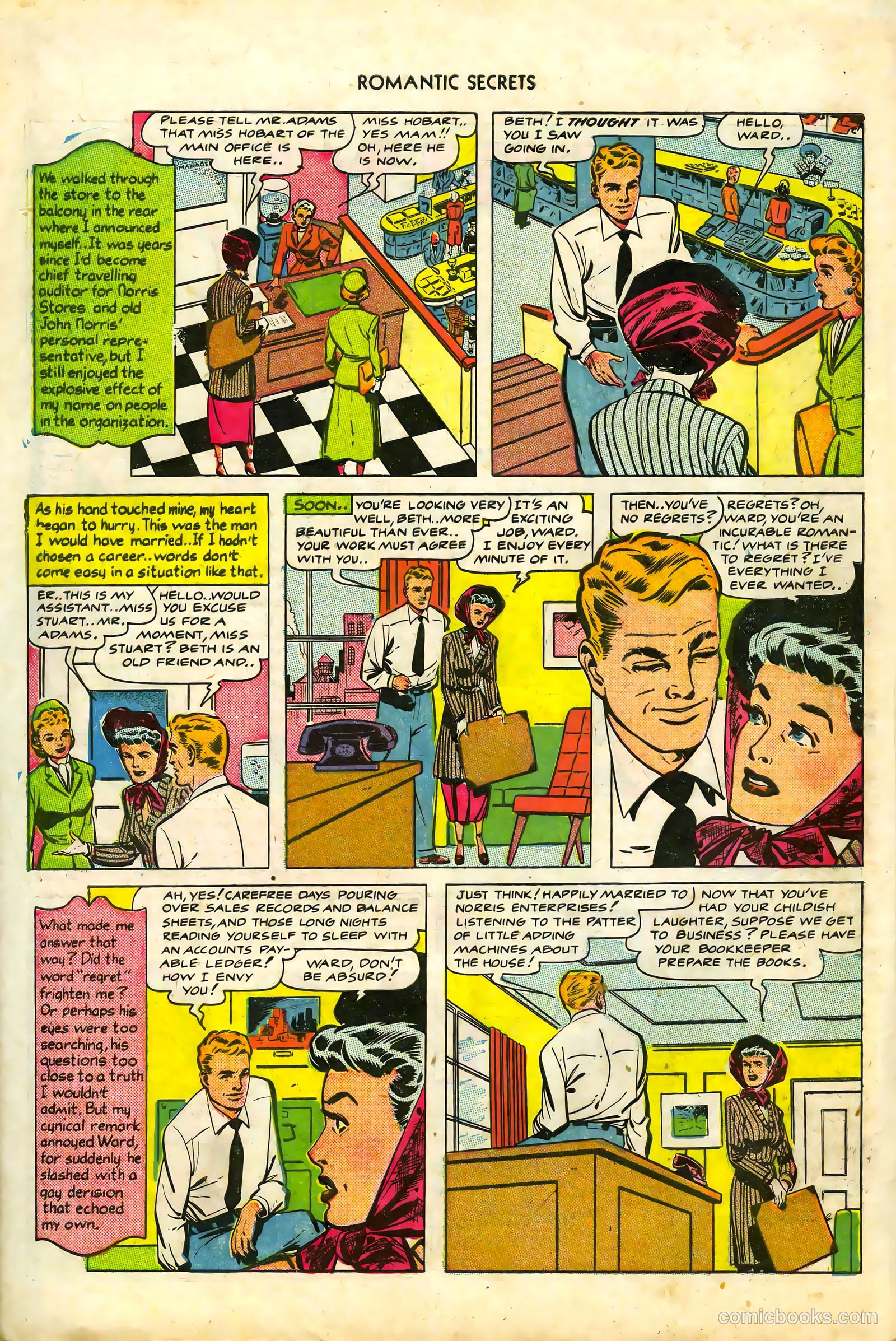 Romantic Secrets #7 — page 26 of 36