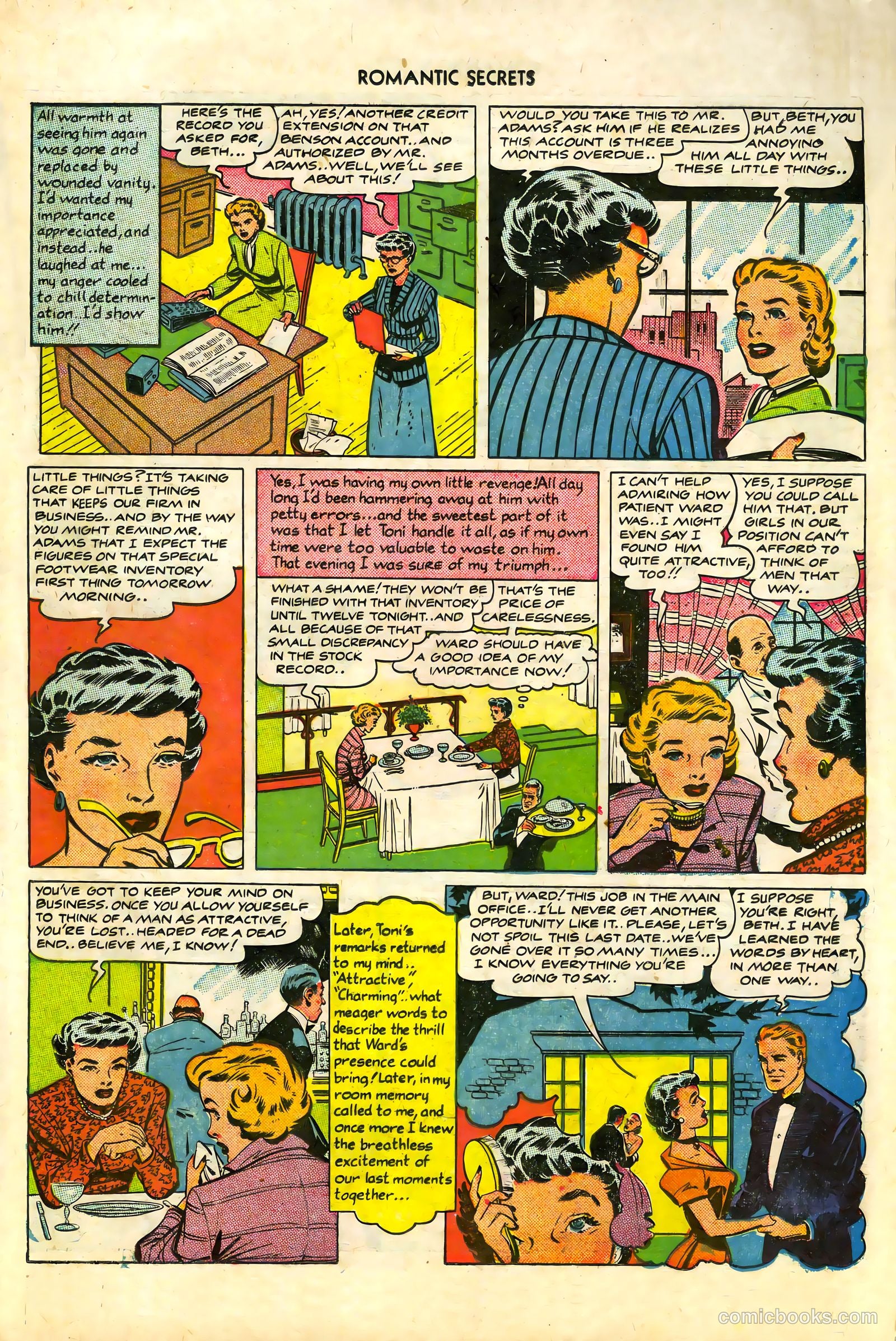 Romantic Secrets #7 — page 27 of 36