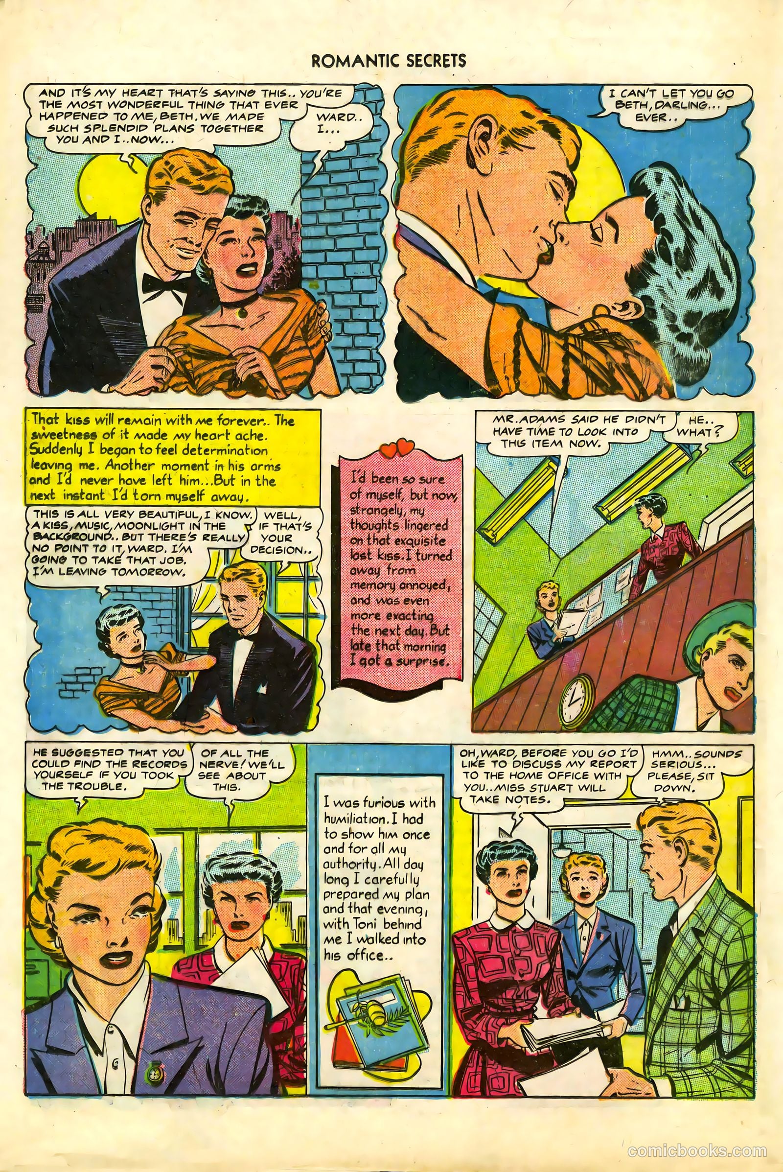 Romantic Secrets #7 — page 28 of 36