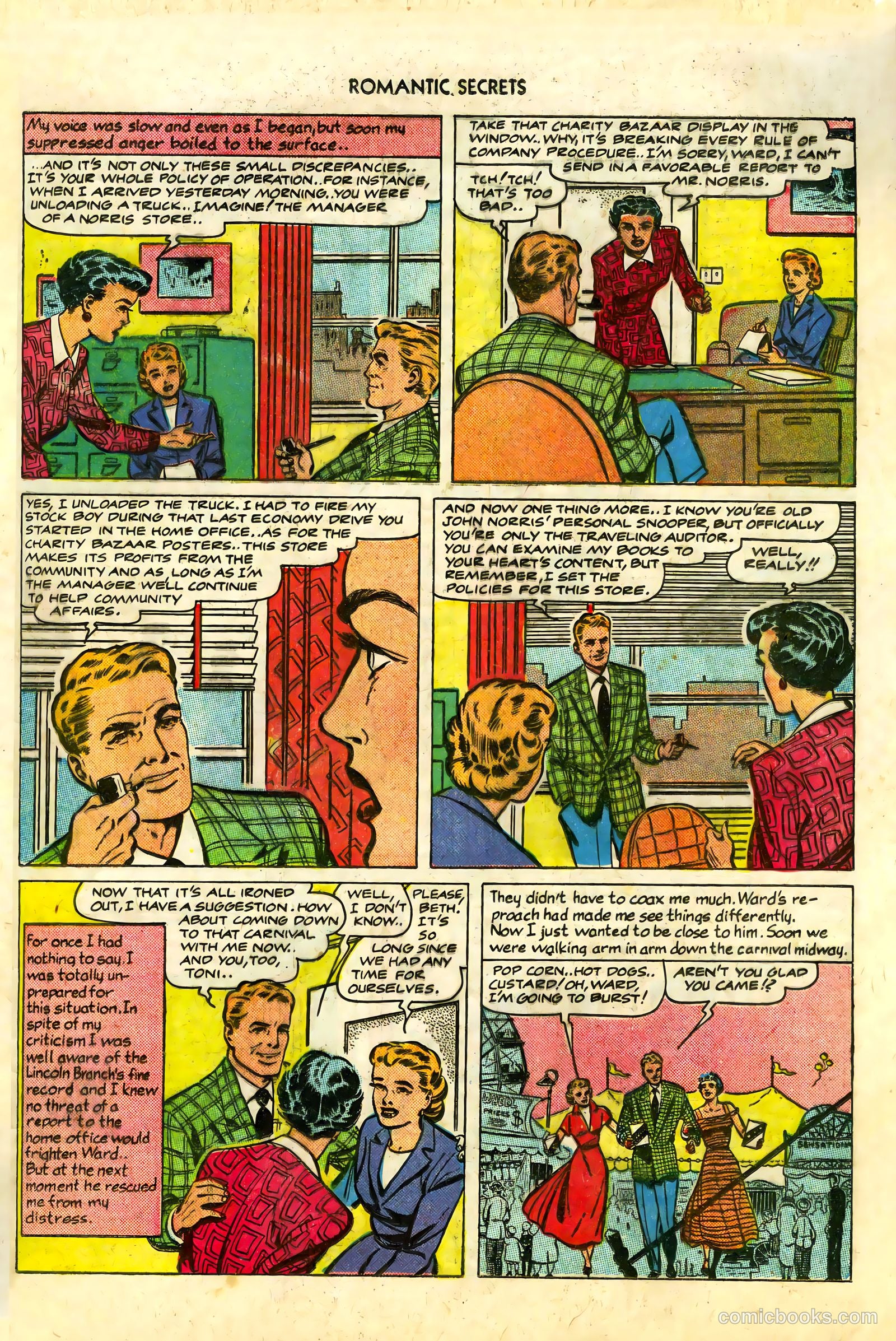 Romantic Secrets #7 — page 29 of 36