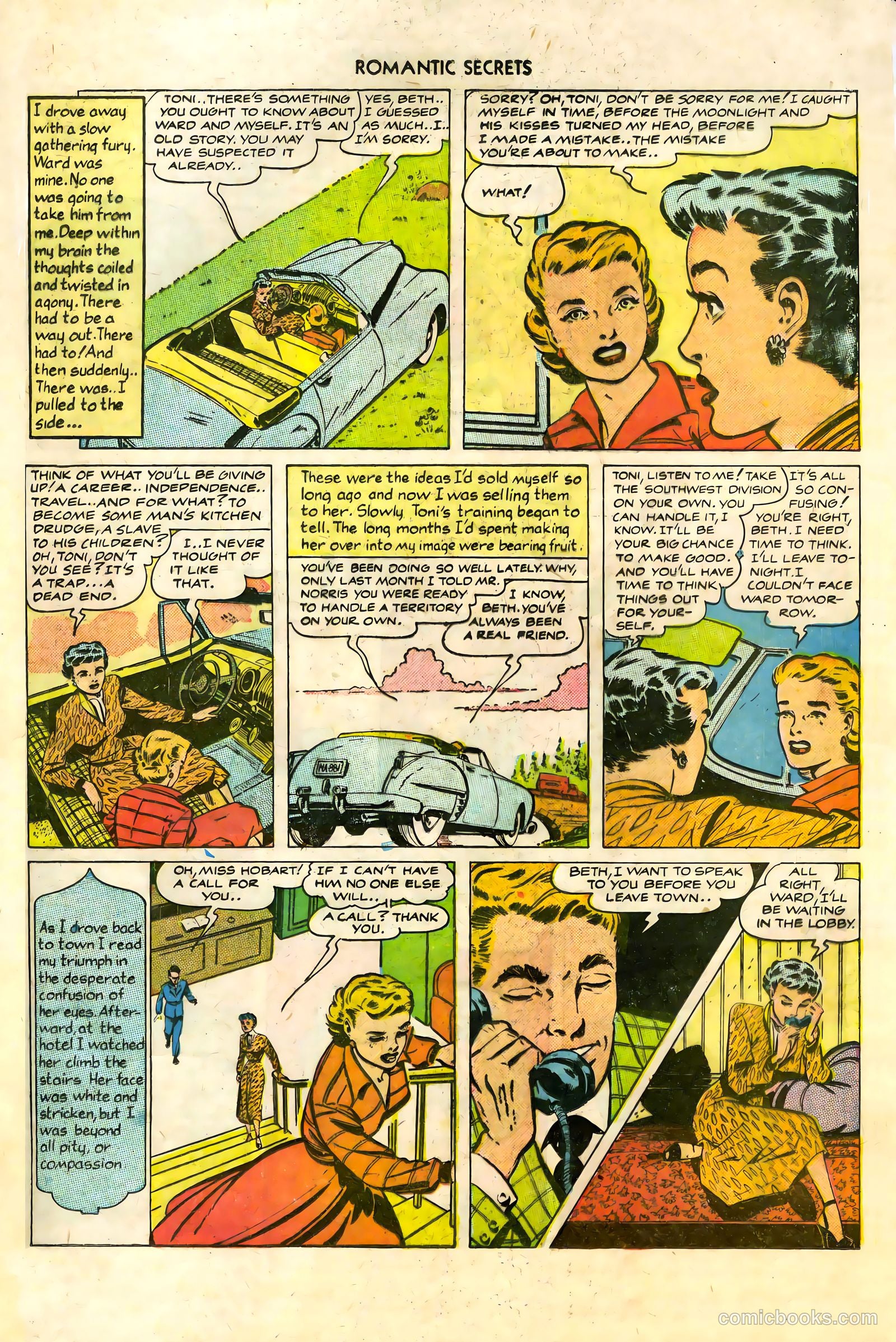 Romantic Secrets #7 — page 33 of 36