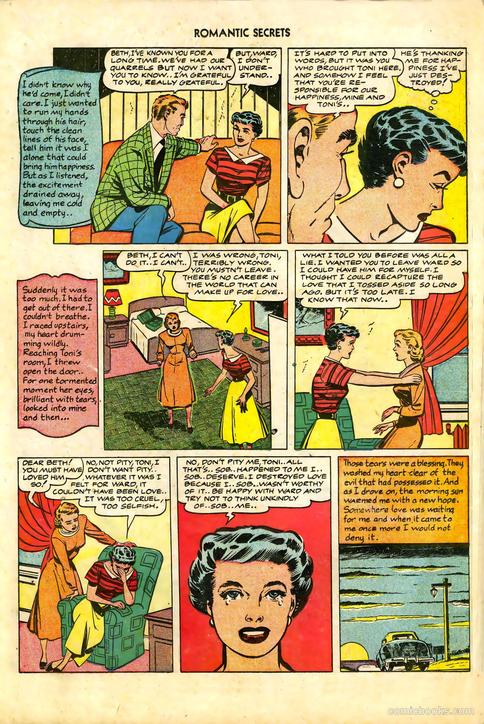 Romantic Secrets #7 — page 34 of 36