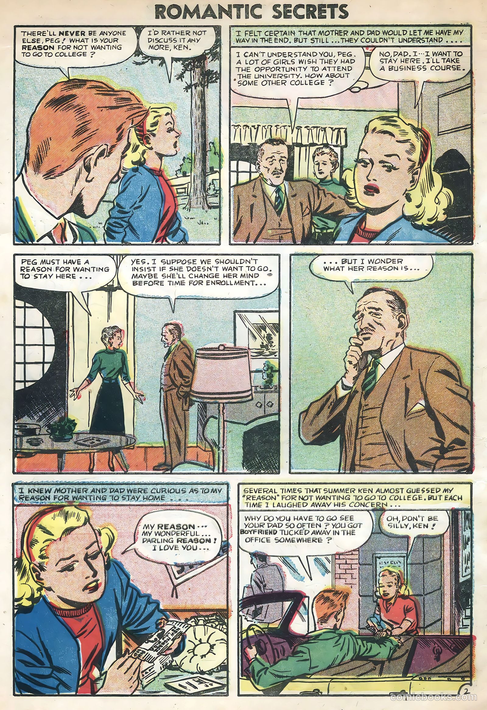 Romantic Secrets #7 — page 4 of 36