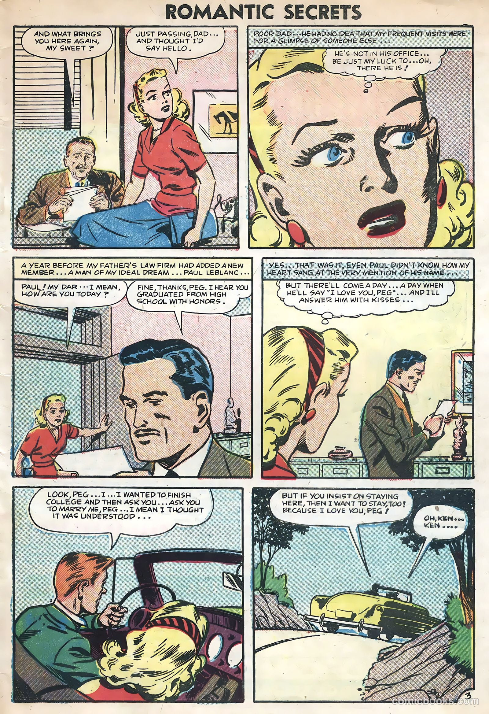 Romantic Secrets #7 — page 5 of 36