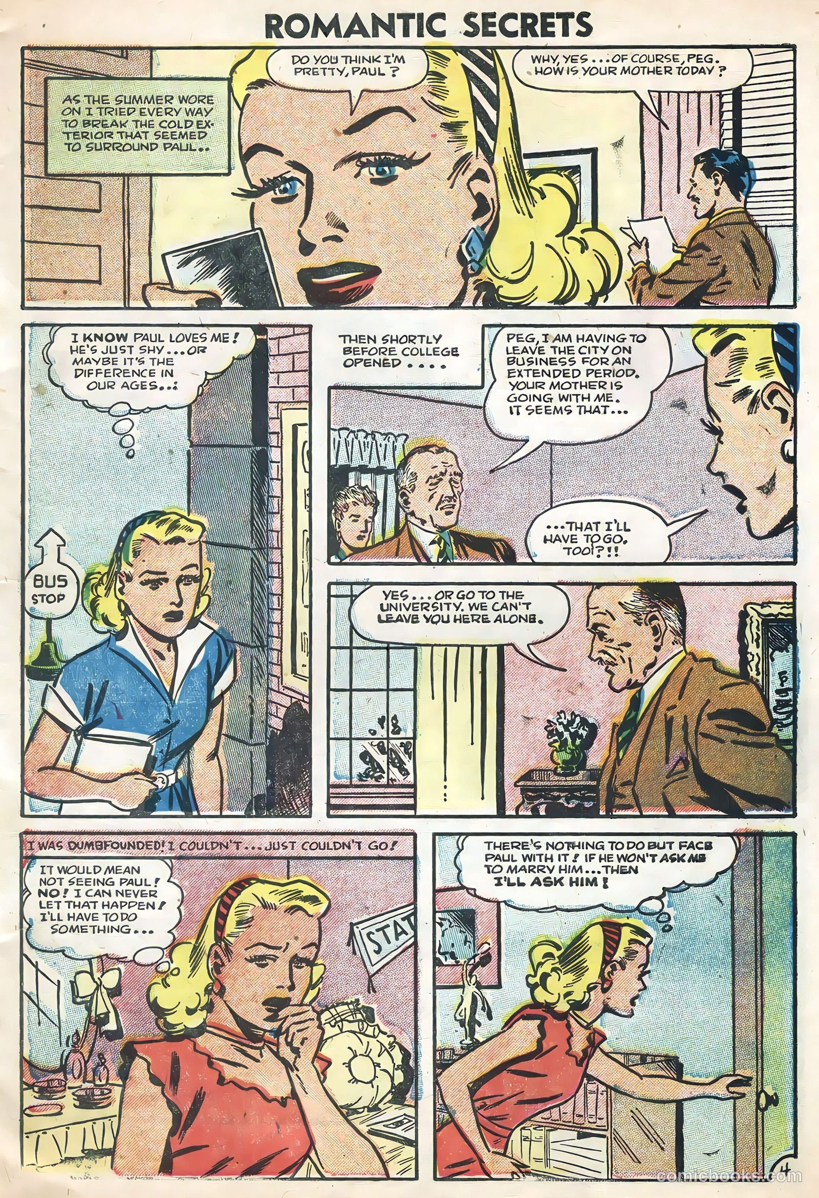Romantic Secrets #7 — page 7 of 36
