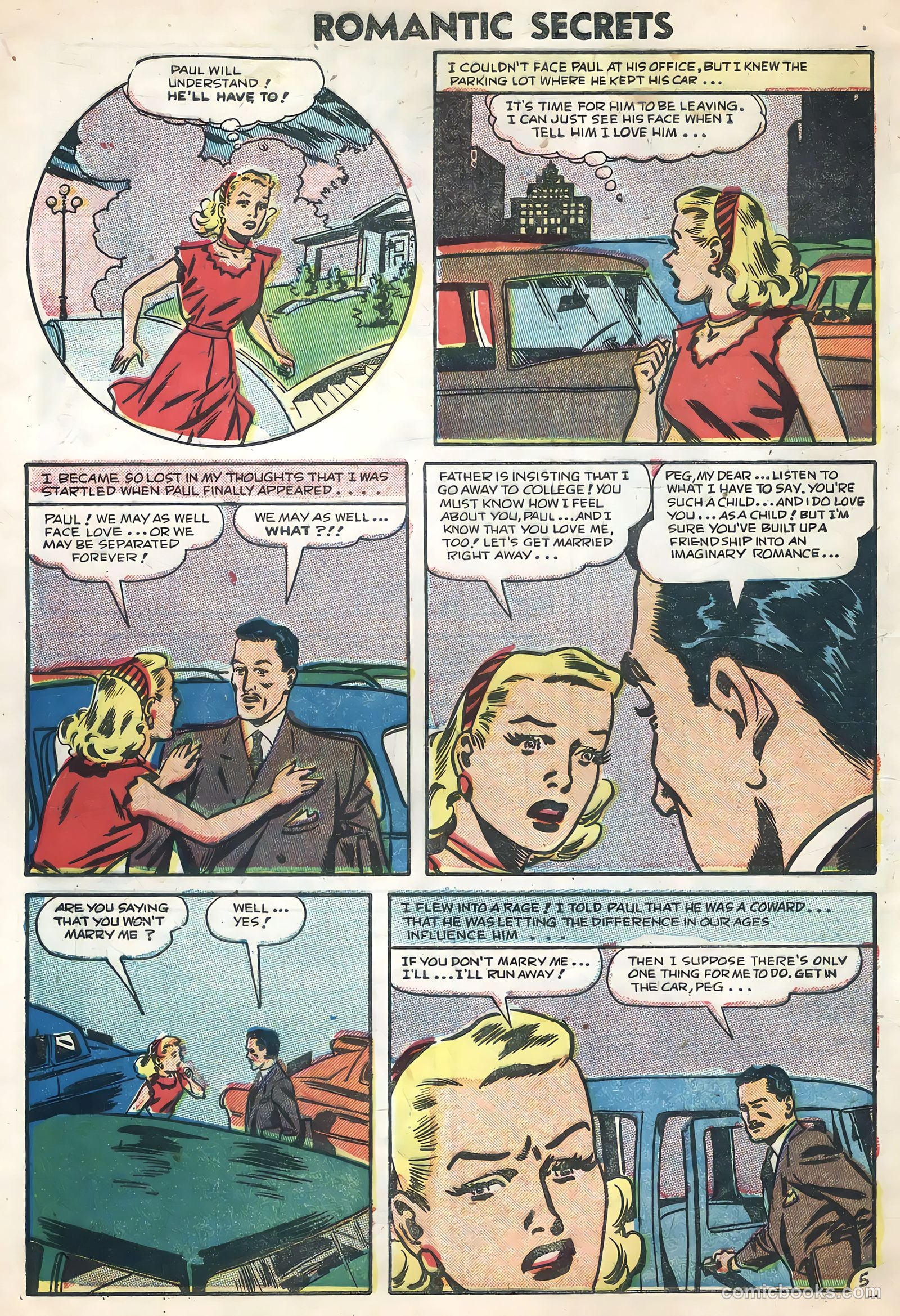 Romantic Secrets #7 — page 8 of 36