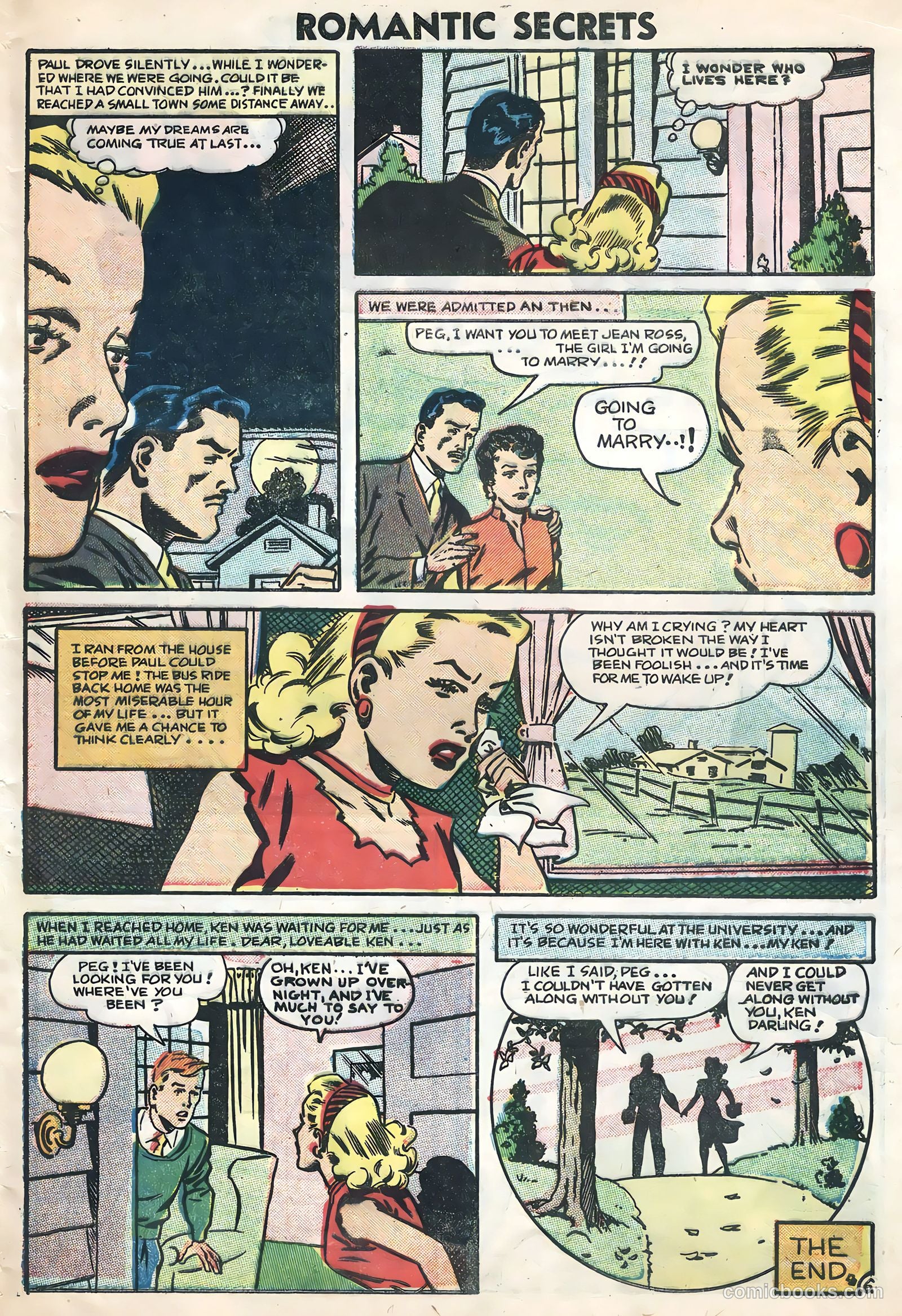 Romantic Secrets #7 — page 9 of 36