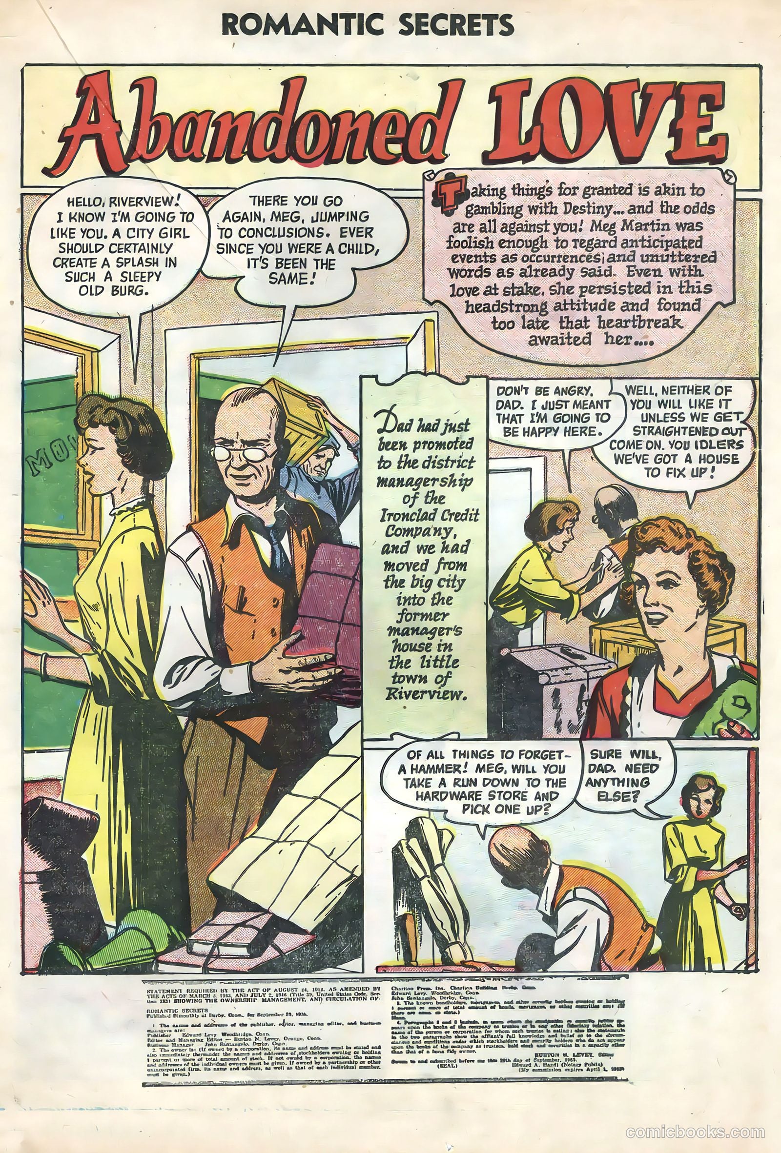 Romantic Secrets #7 — page 19 of 36