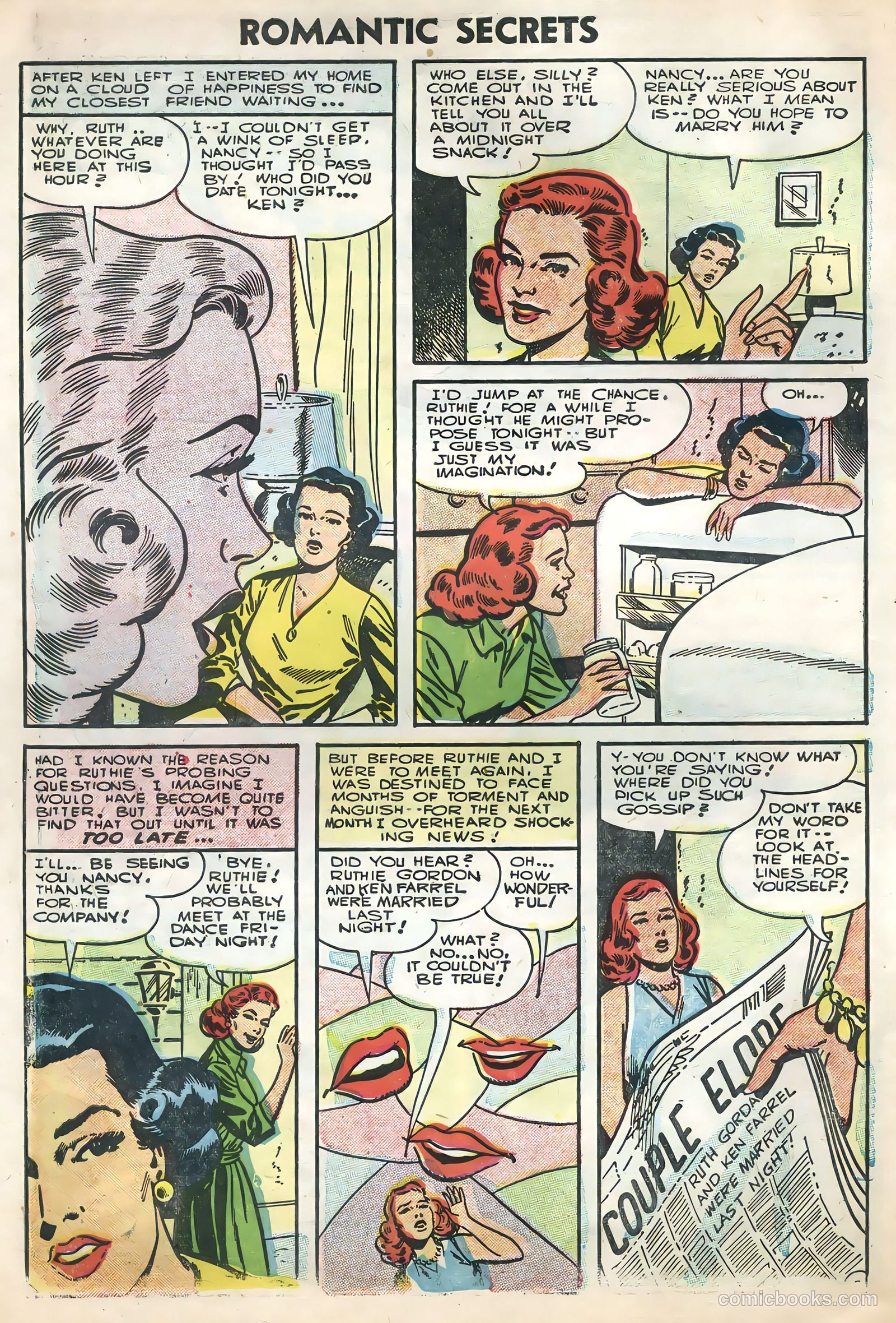 Romantic Secrets #7 — page 30 of 36