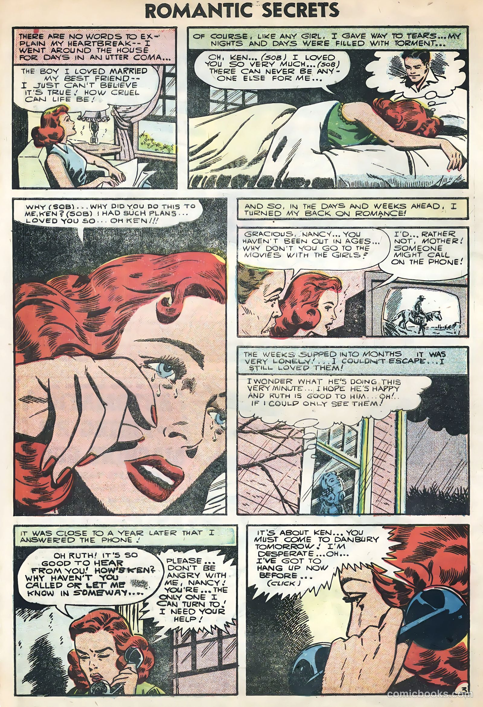 Romantic Secrets #7 — page 32 of 36