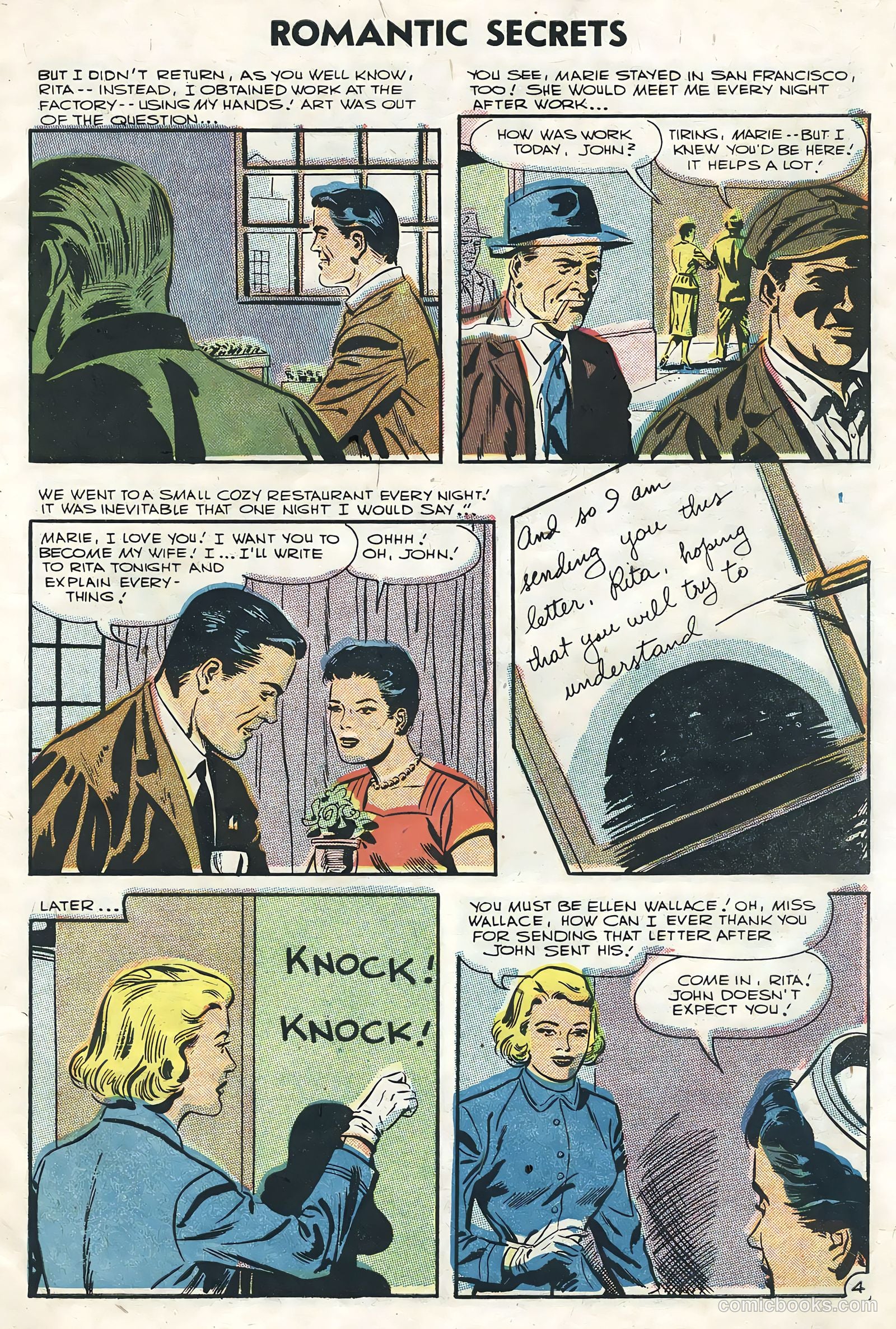 Romantic Secrets #8 — page 7 of 36
