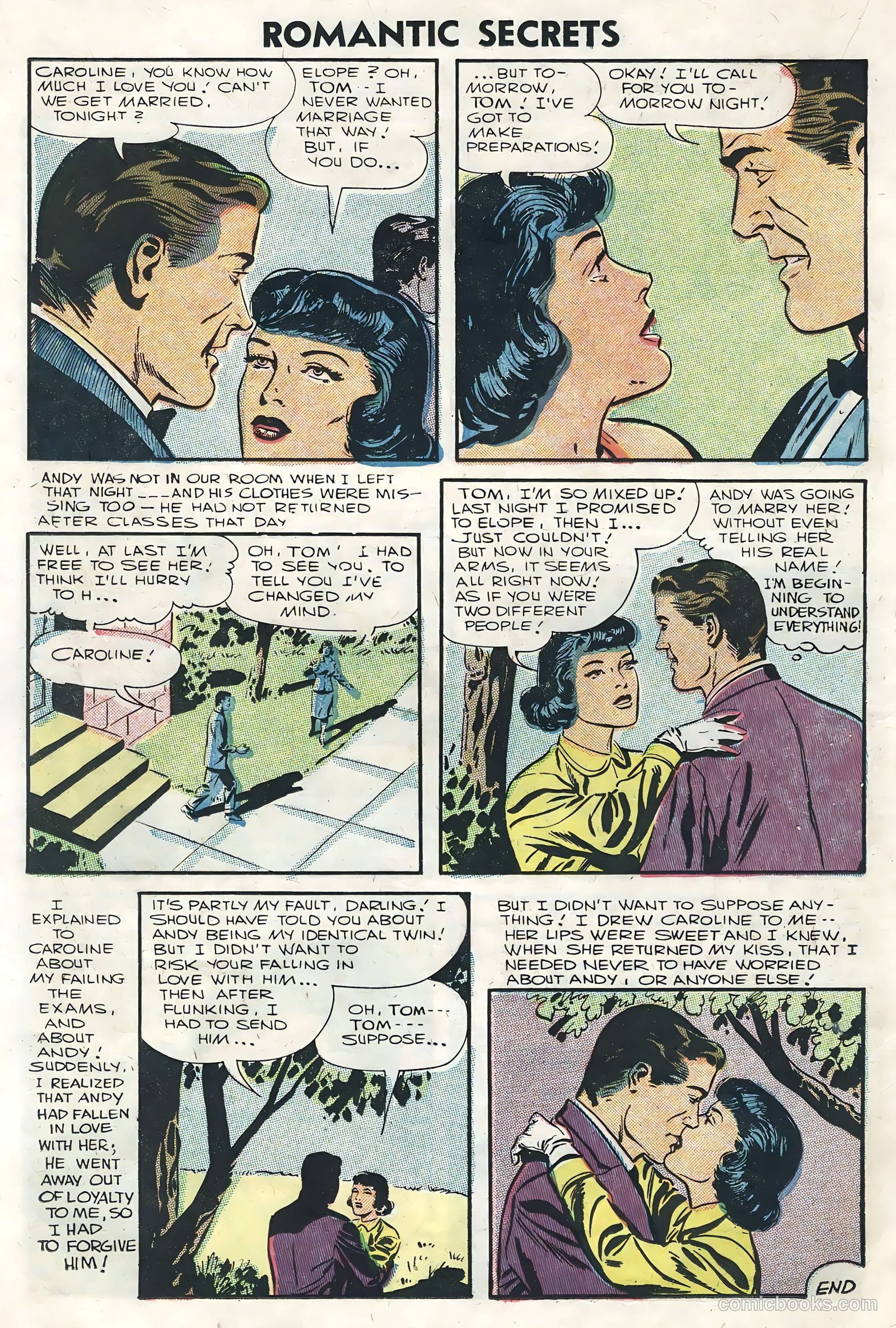Romantic Secrets #8 — page 14 of 36