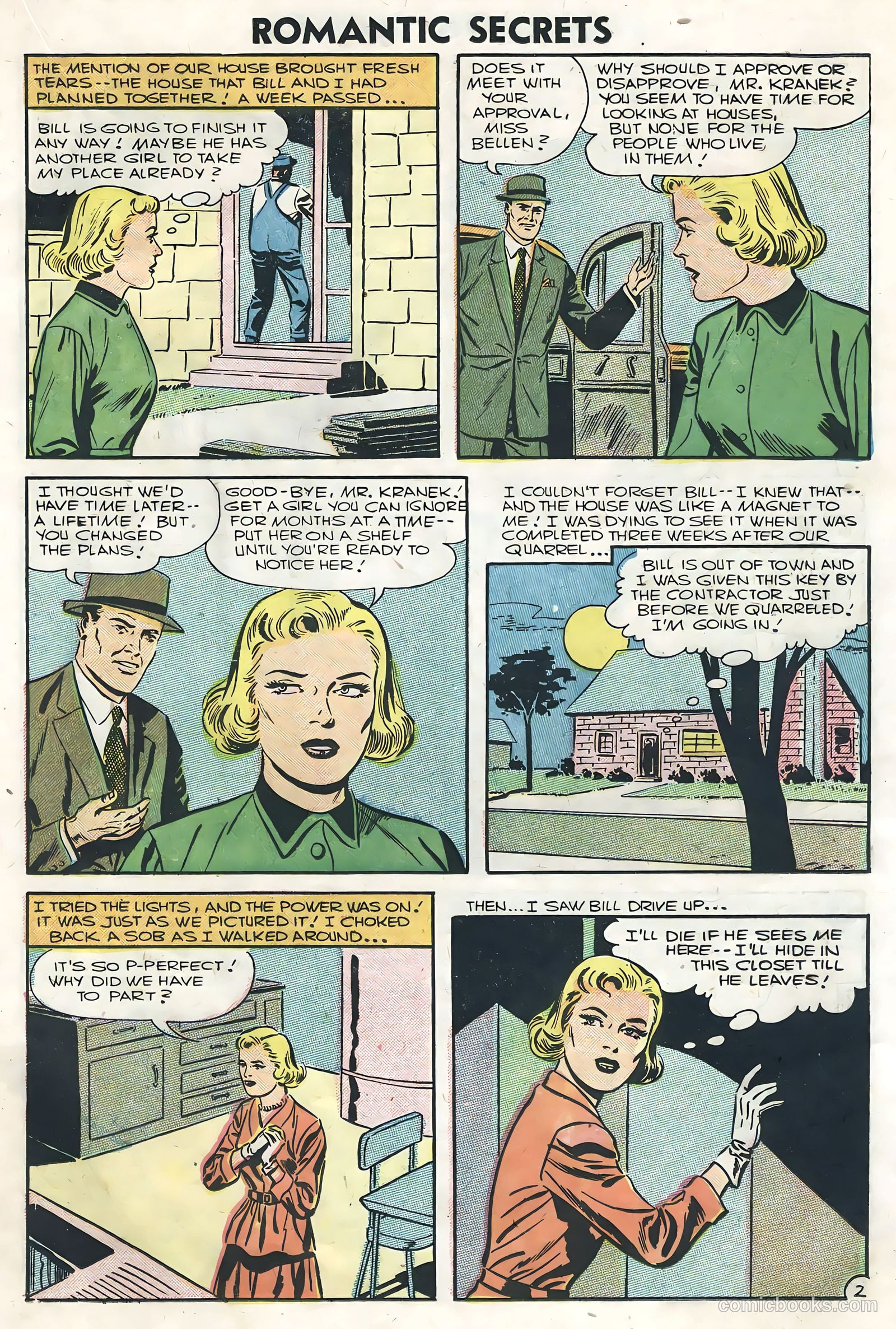 Romantic Secrets #8 — page 19 of 36