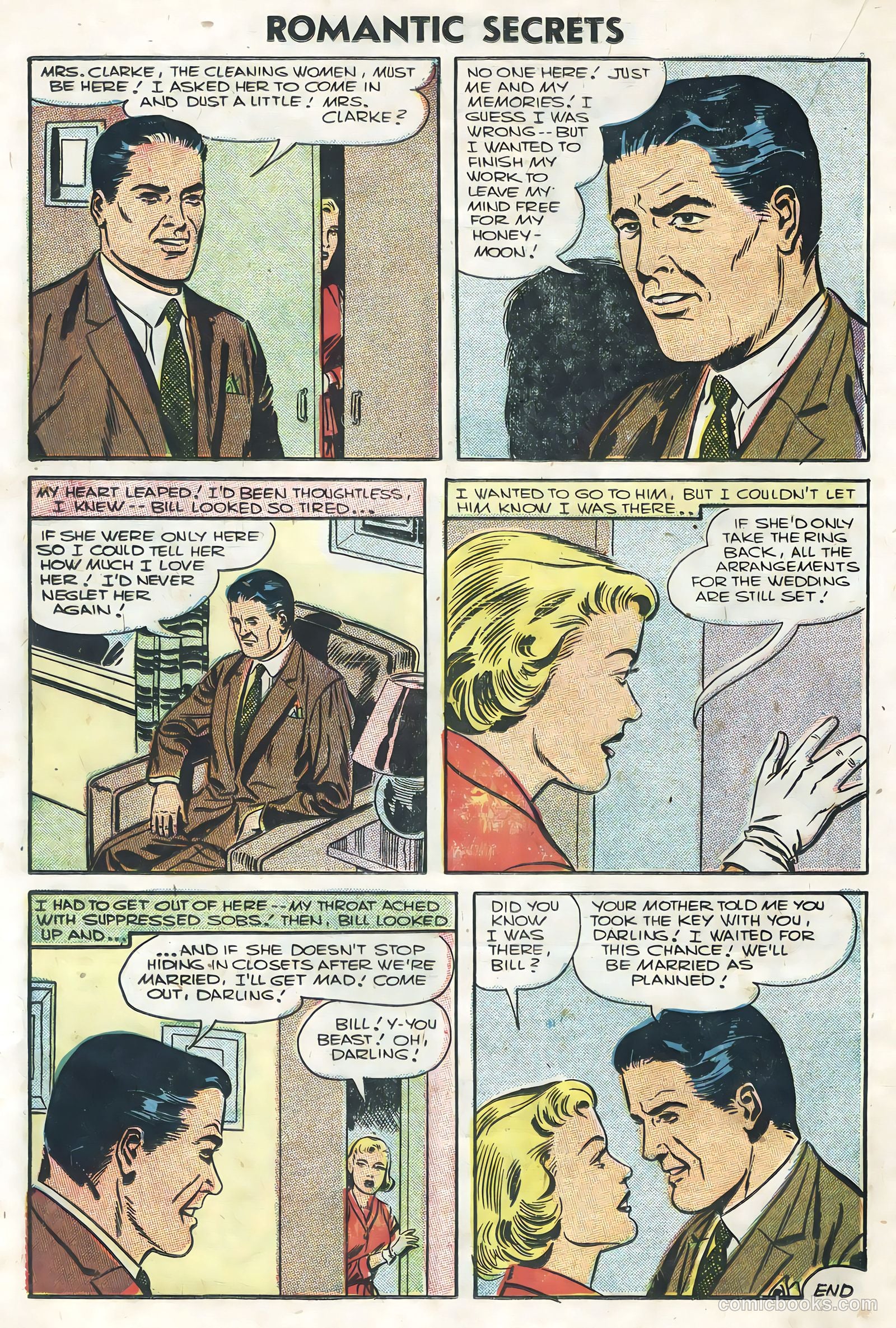 Romantic Secrets #8 — page 20 of 36