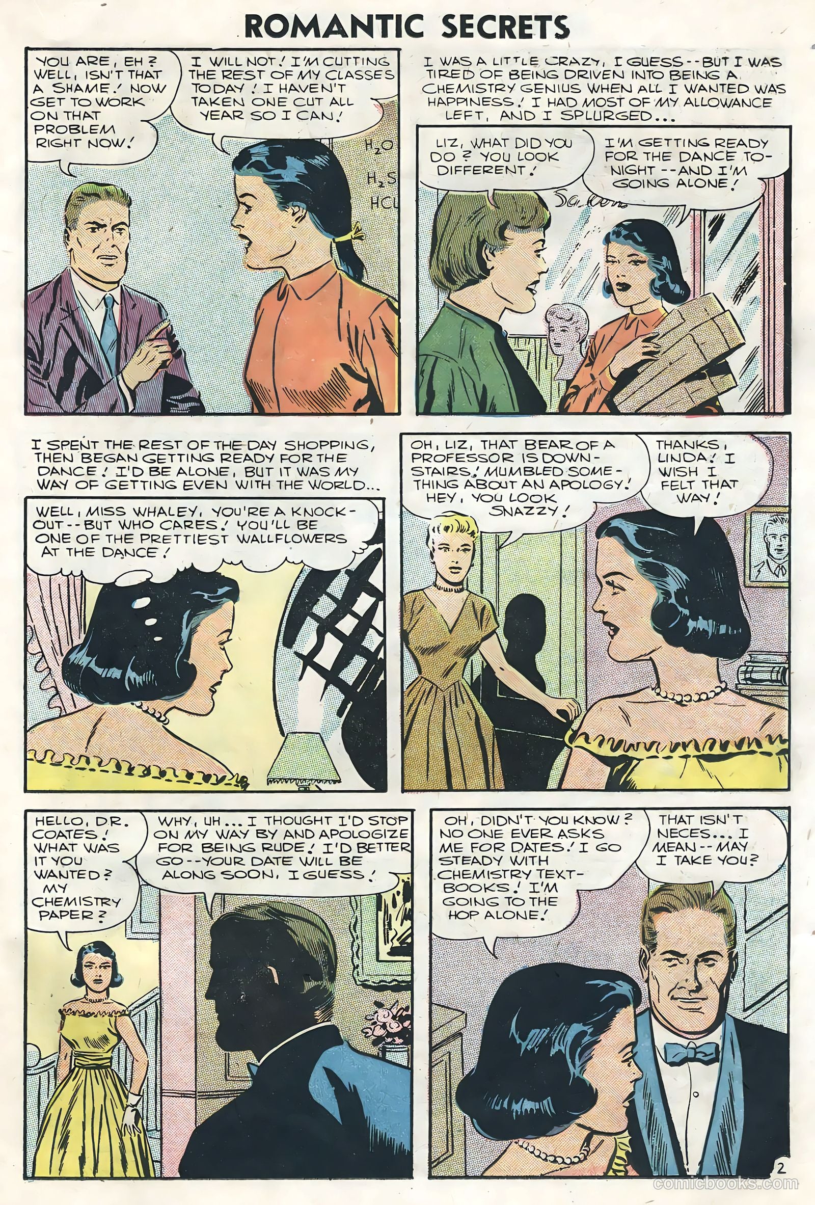 Romantic Secrets #8 — page 23 of 36