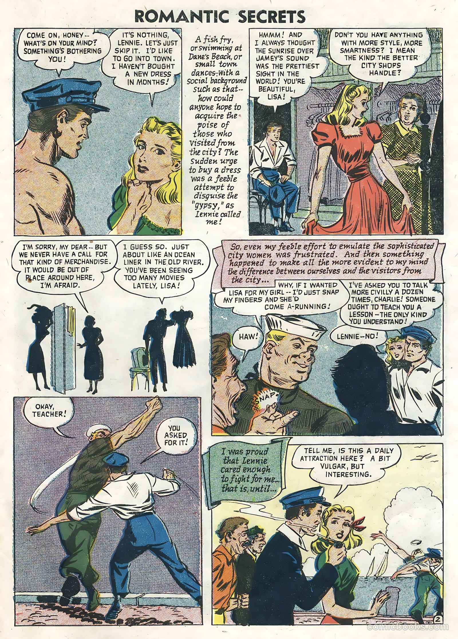 Romantic Secrets #8 — page 27 of 36