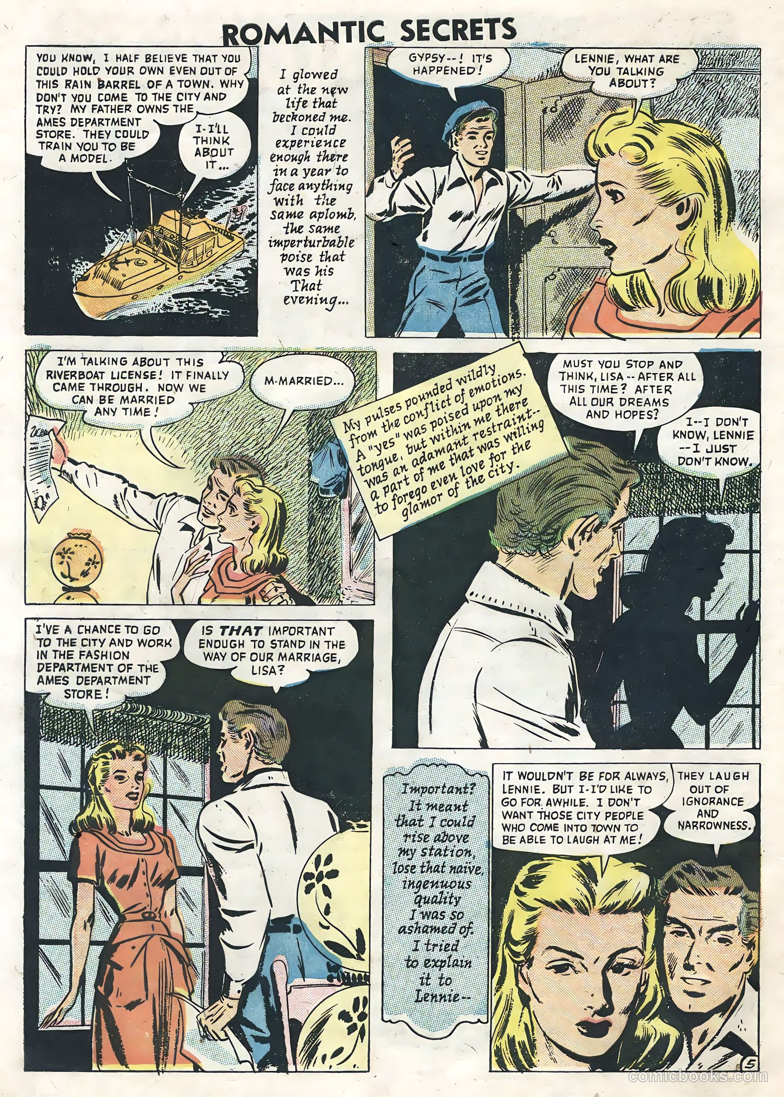 Romantic Secrets #8 — page 30 of 36