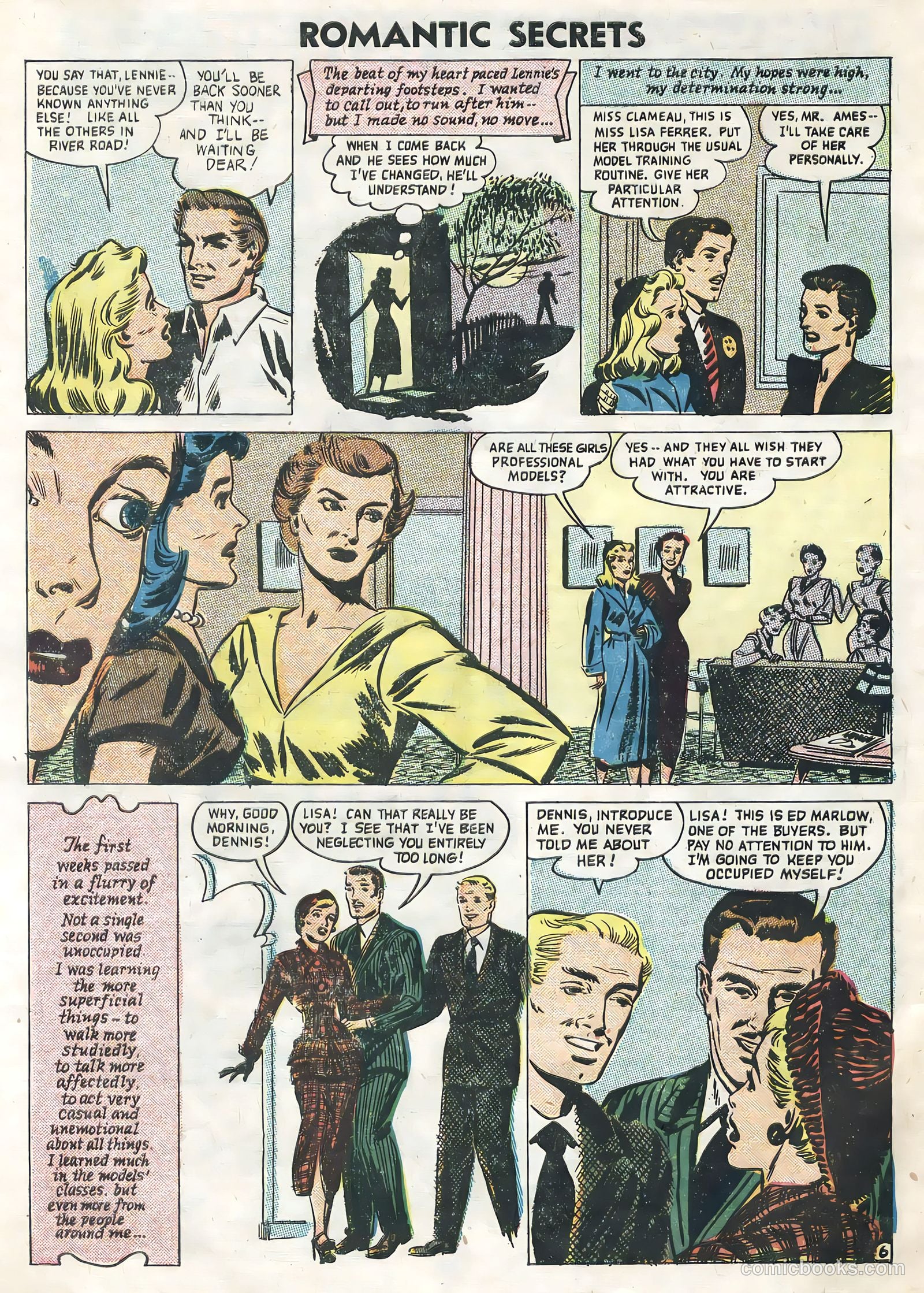Romantic Secrets #8 — page 32 of 36