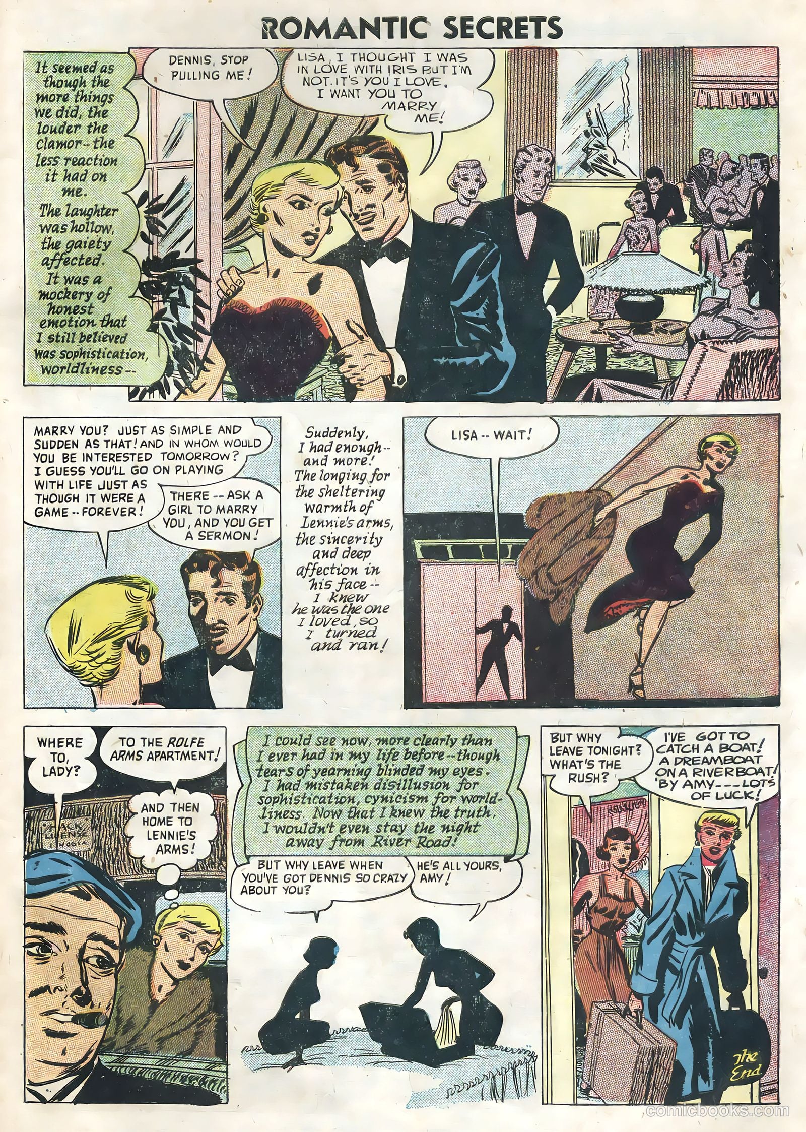 Romantic Secrets #8 — page 33 of 36