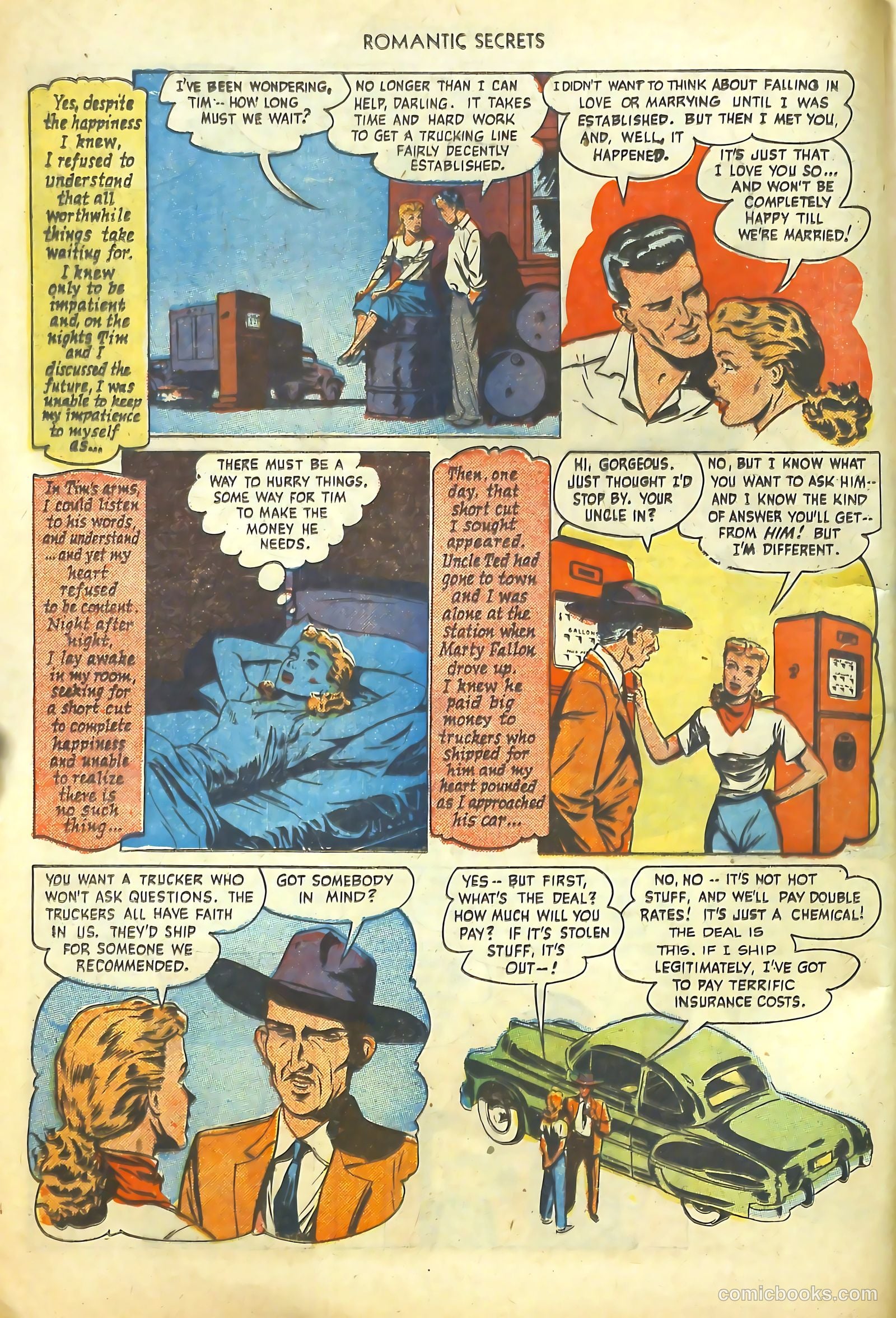 Romantic Secrets #8 — page 10 of 52