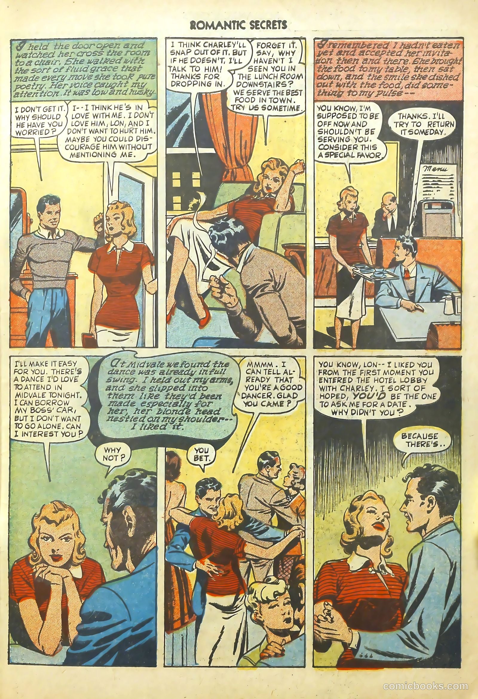 Romantic Secrets #8 — page 17 of 52