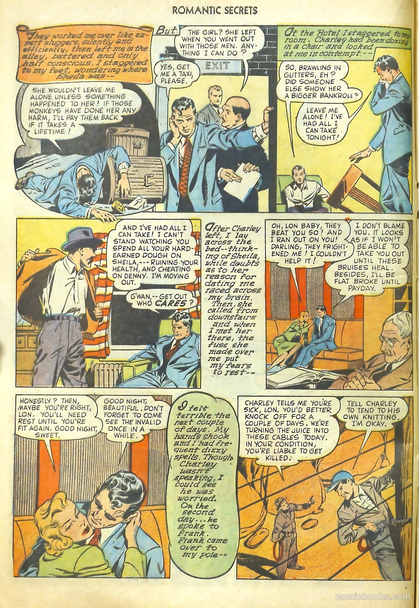Romantic Secrets #8 — page 22 of 52