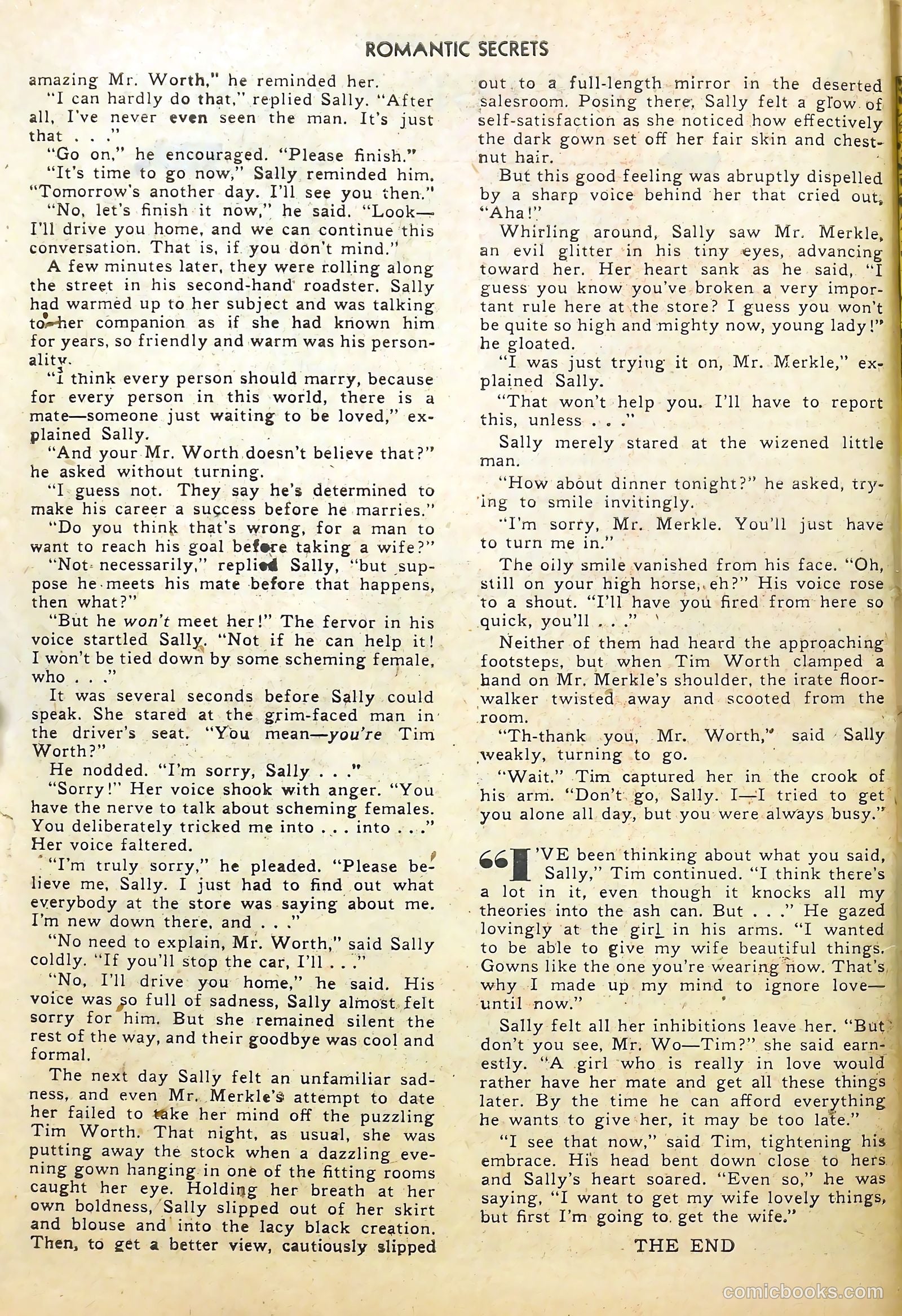 Romantic Secrets #8 — page 38 of 52
