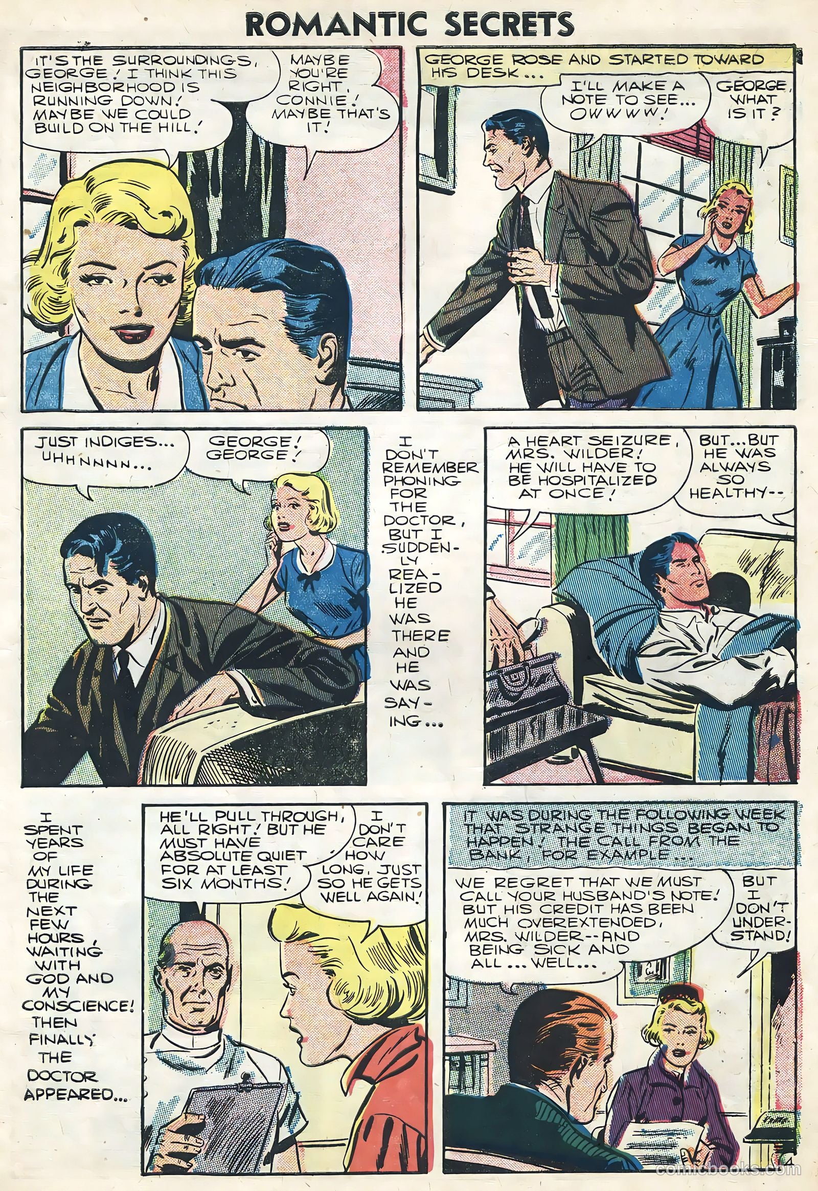 Romantic Secrets #9 — page 7 of 36
