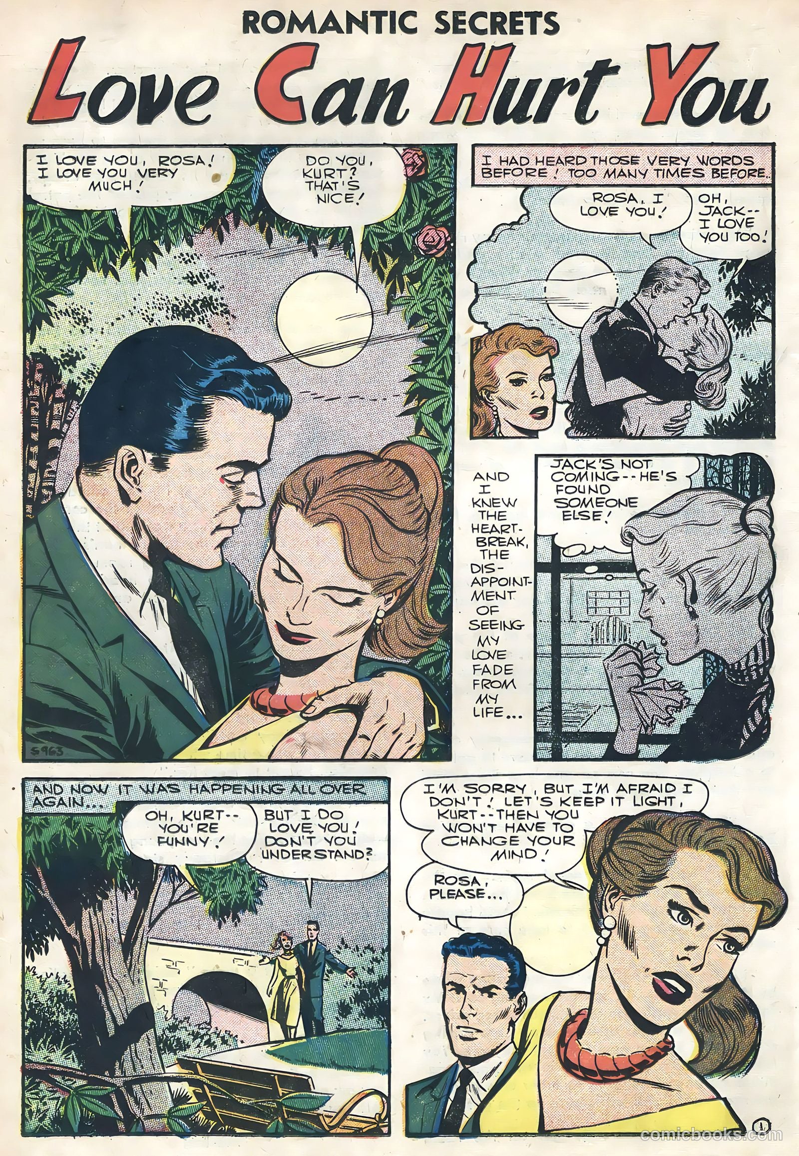 Romantic Secrets #9 — page 18 of 36