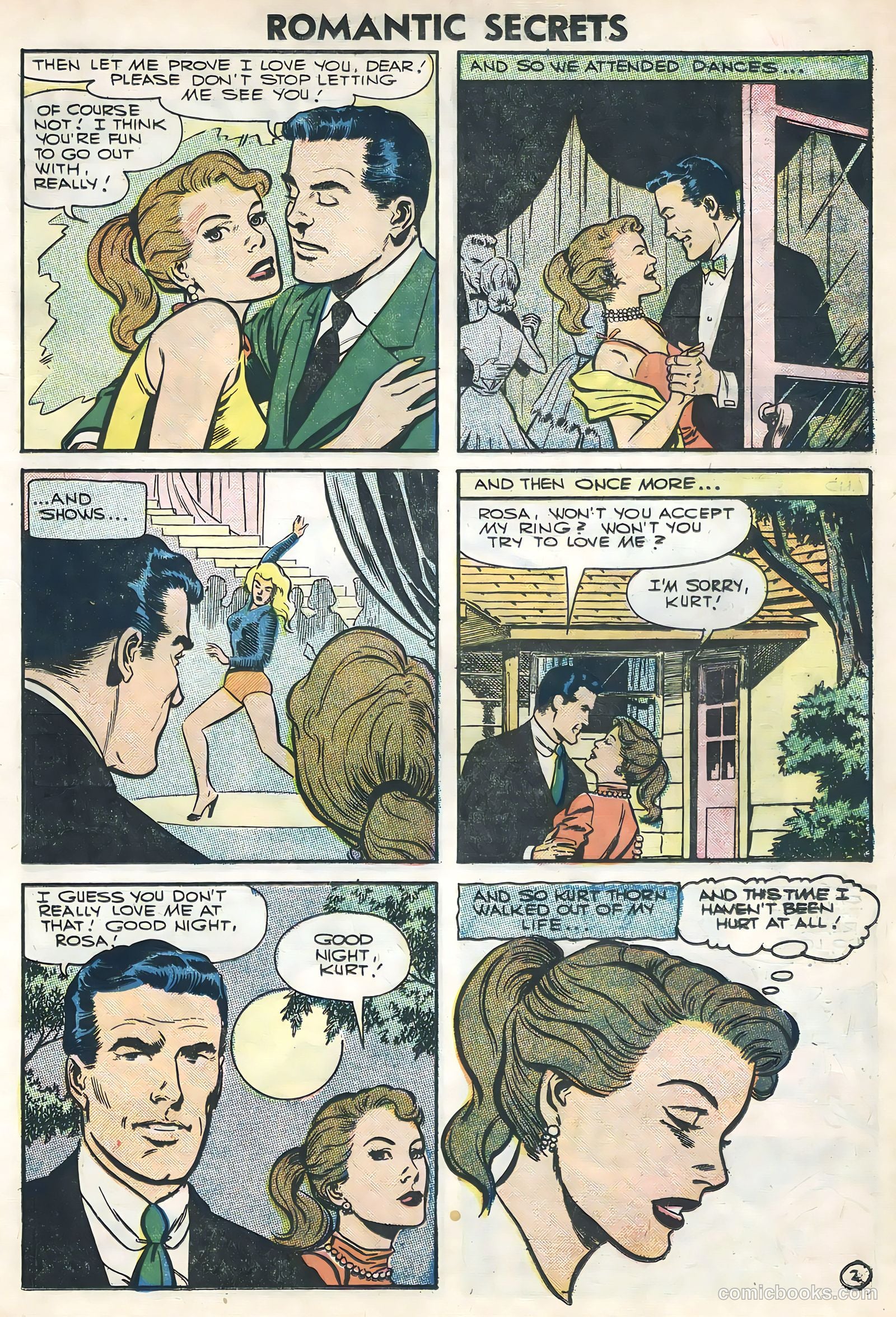 Romantic Secrets #9 — page 19 of 36