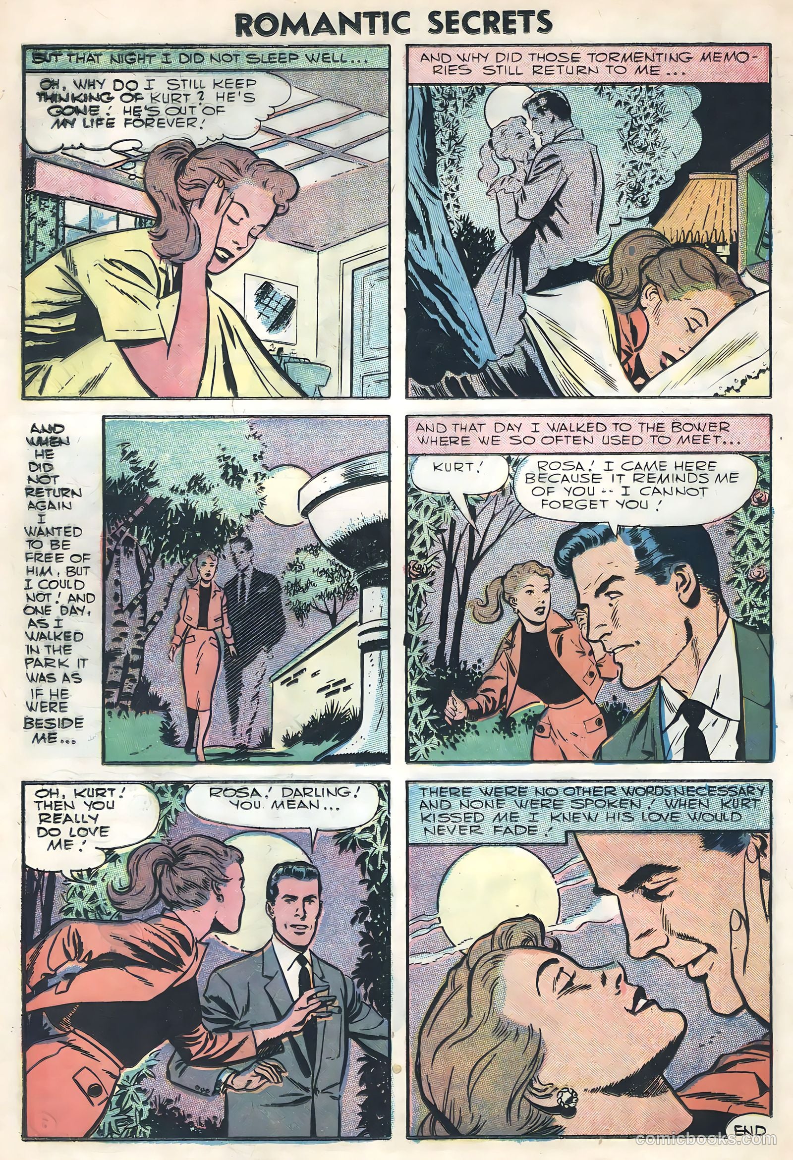 Romantic Secrets #9 — page 20 of 36