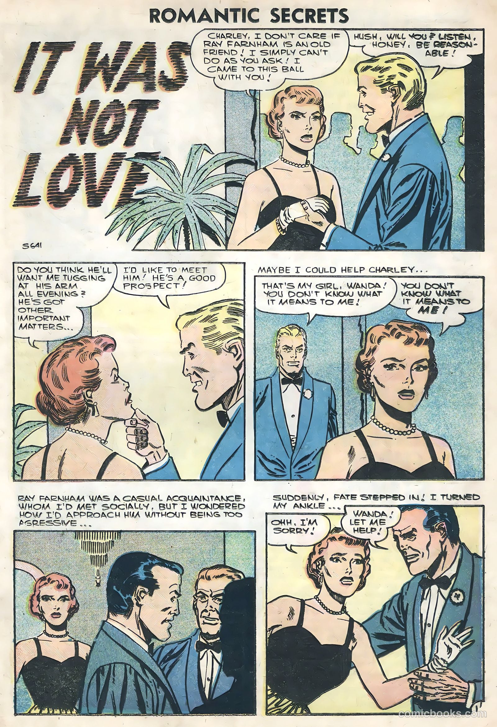 Romantic Secrets #9 — page 21 of 36