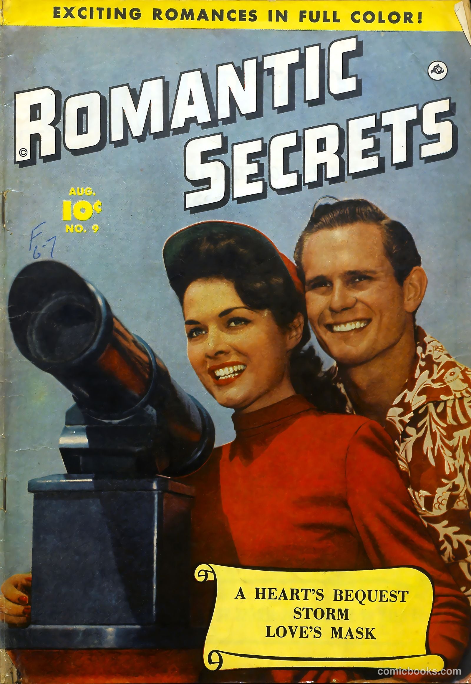 Romantic Secrets #9 — page 1 of 36