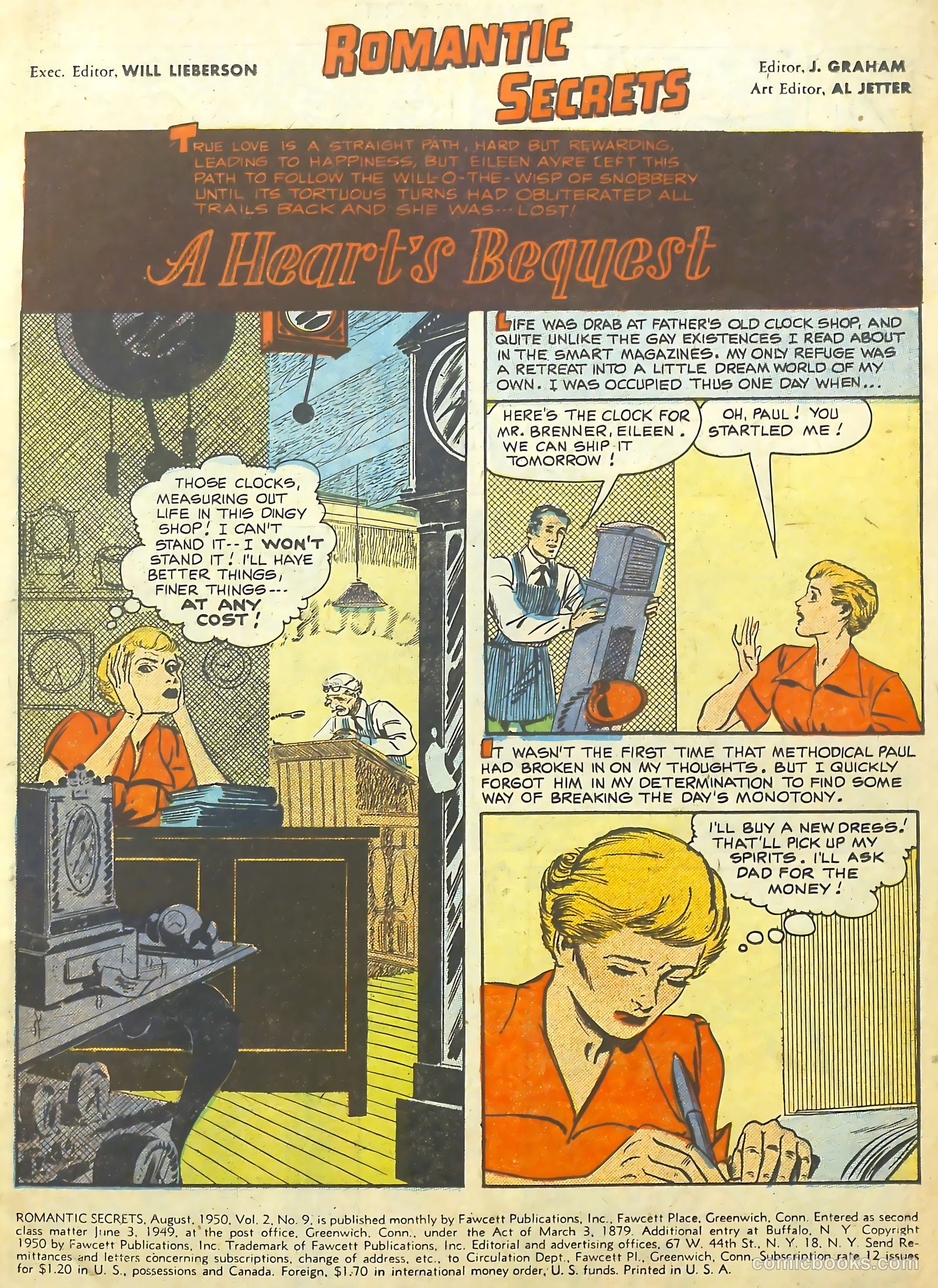 Romantic Secrets #9 — page 3 of 36