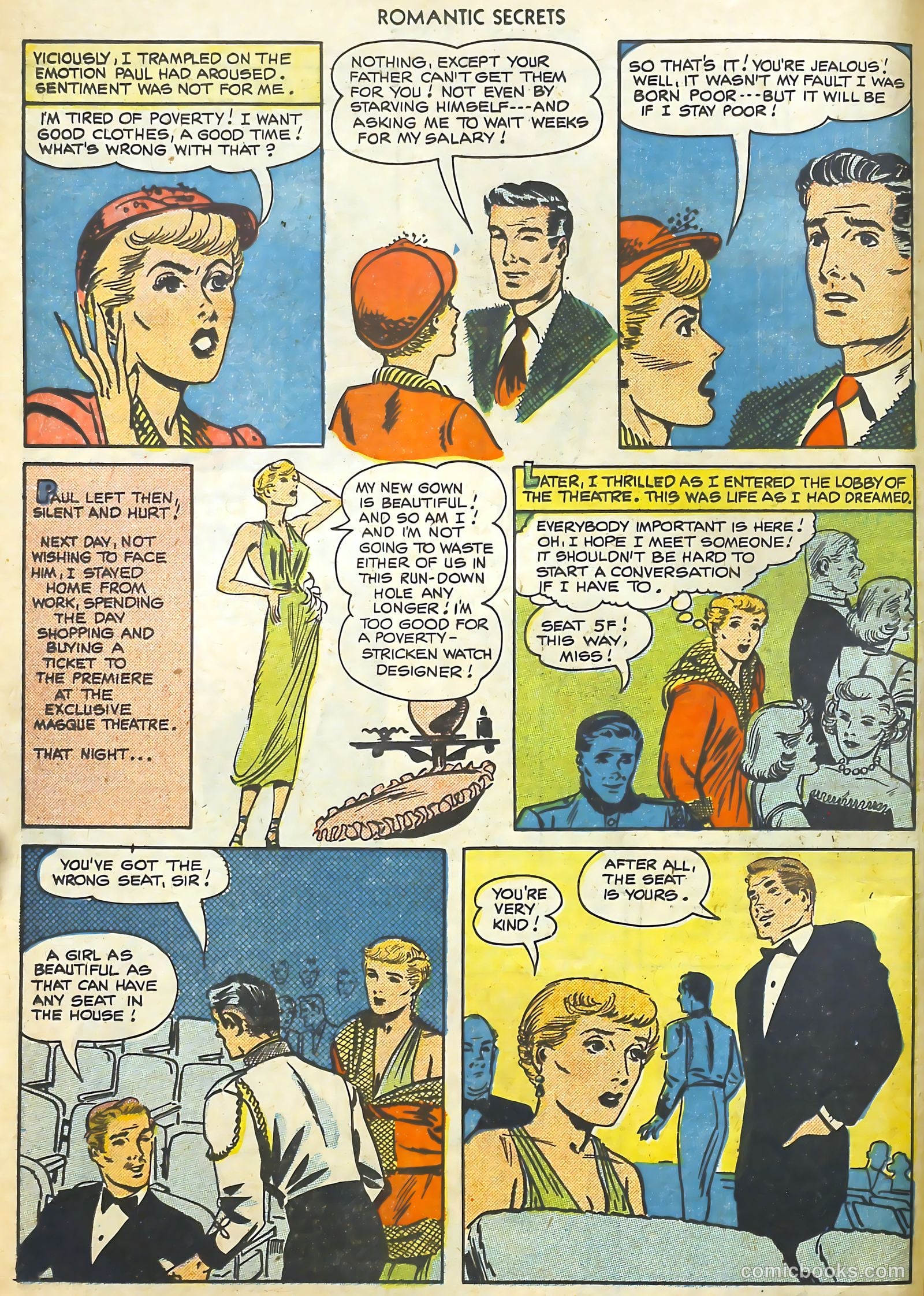 Romantic Secrets #9 — page 6 of 36