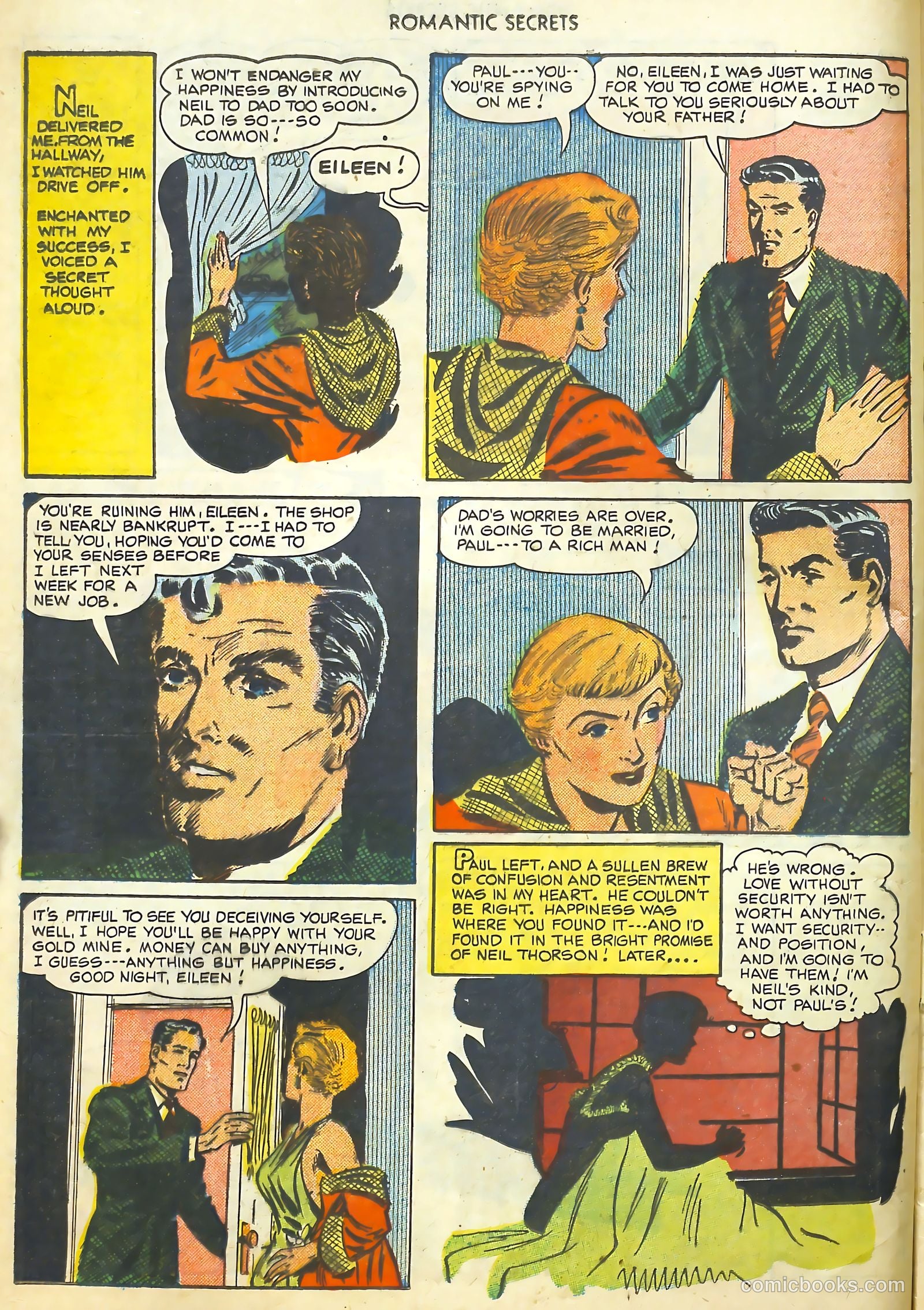 Romantic Secrets #9 — page 8 of 36
