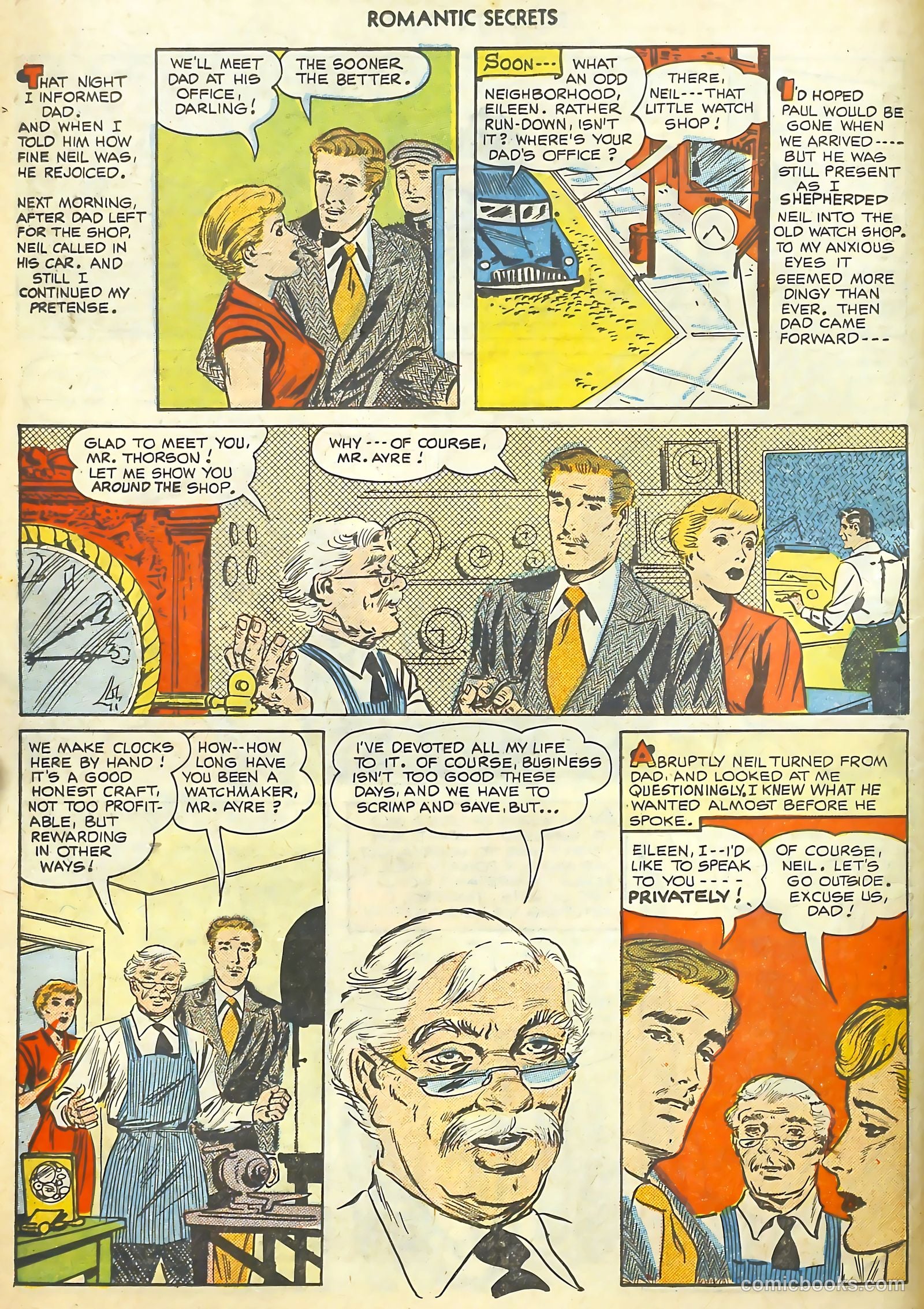 Romantic Secrets #9 — page 10 of 36
