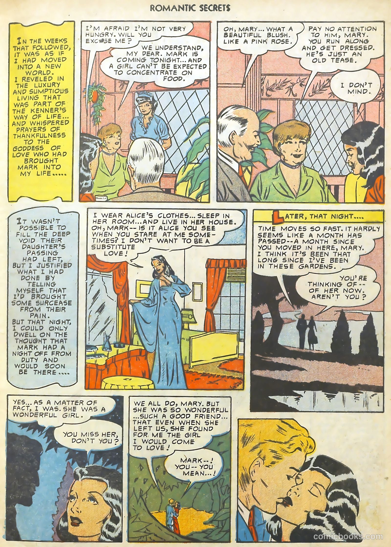 Romantic Secrets #9 — page 17 of 36