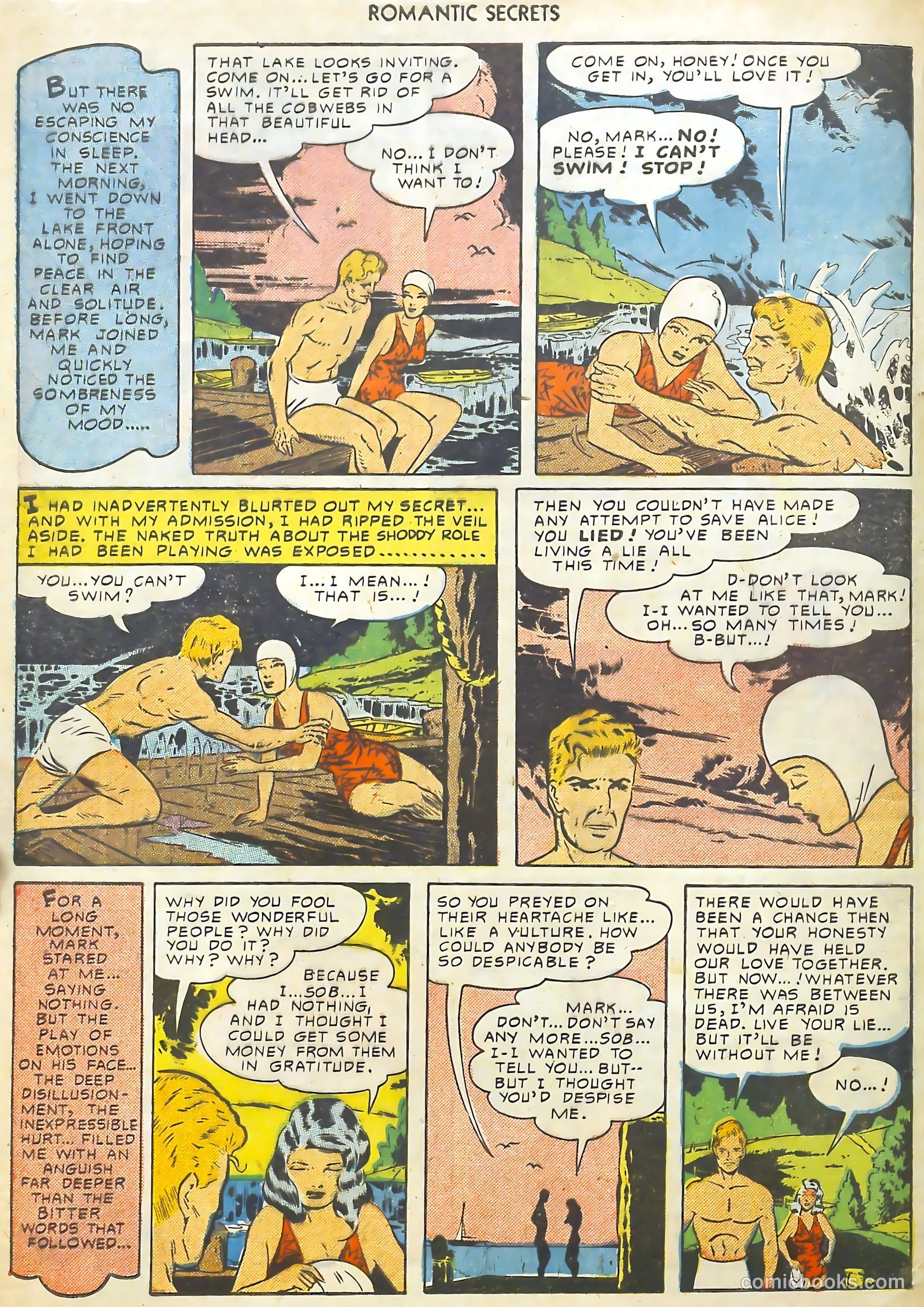 Romantic Secrets #9 — page 20 of 36