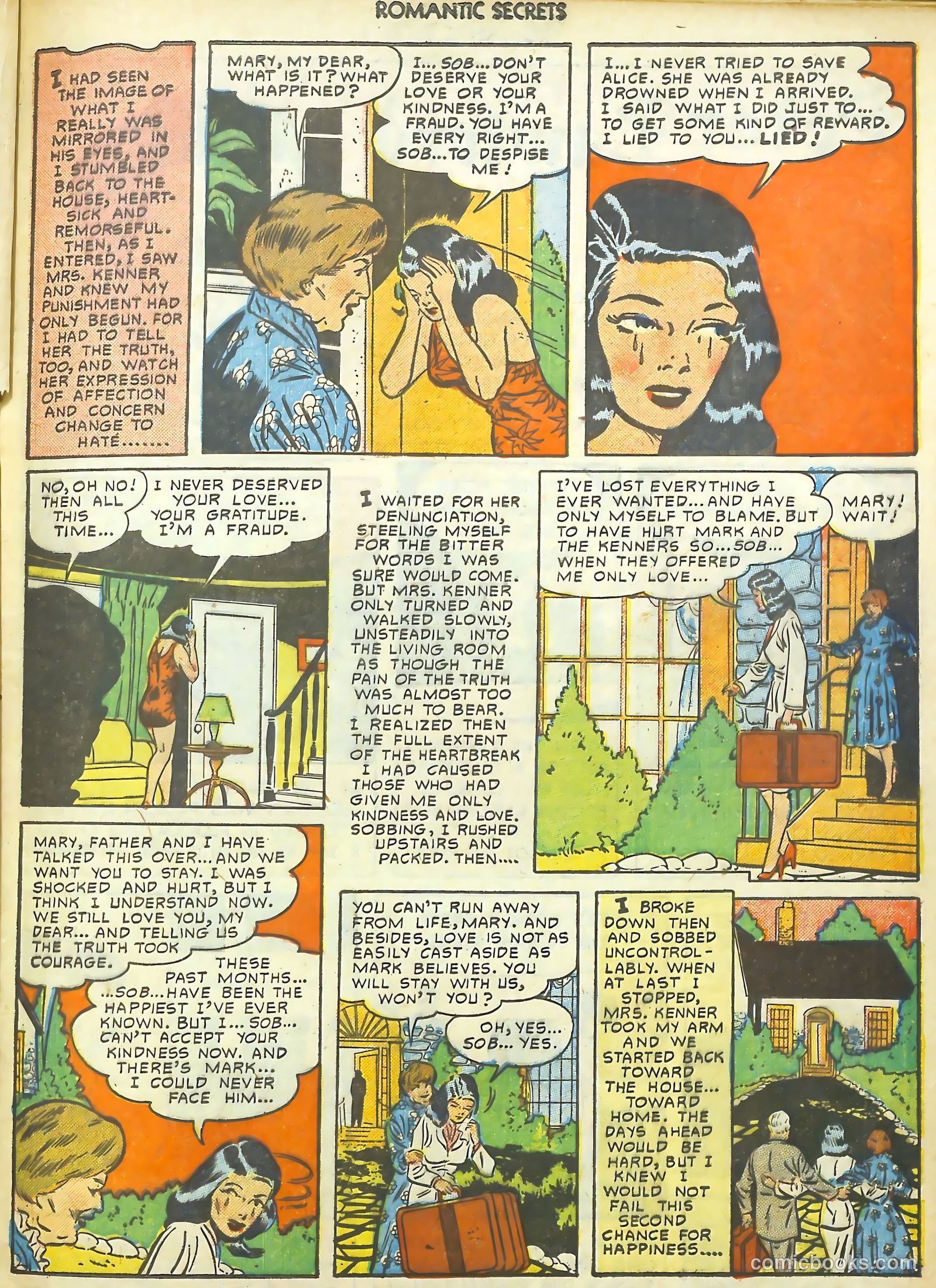 Romantic Secrets #9 — page 21 of 36