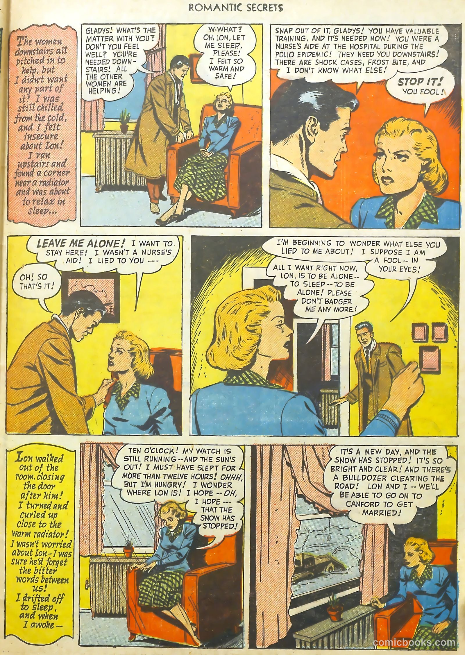 Romantic Secrets #9 — page 33 of 36