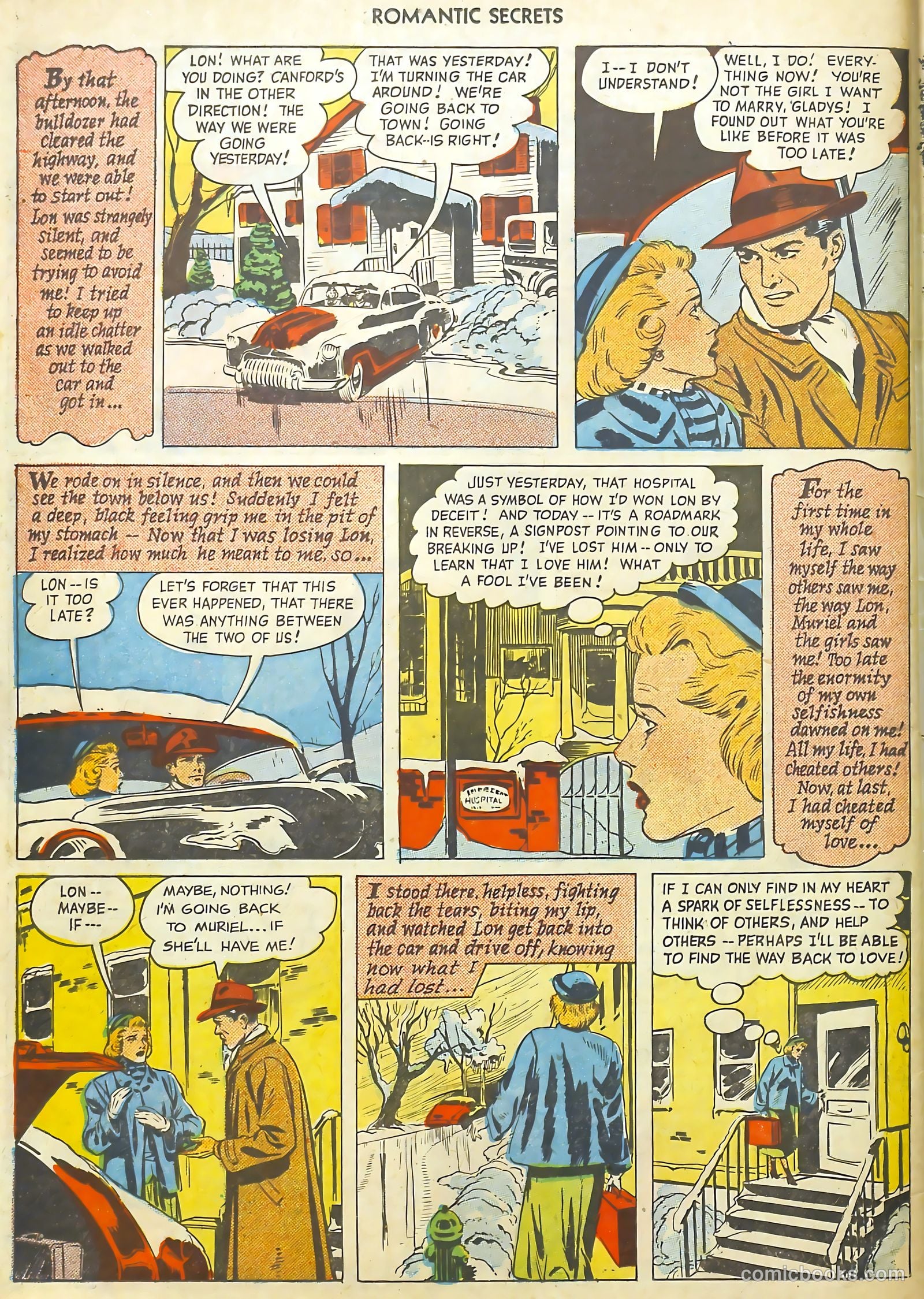 Romantic Secrets #9 — page 34 of 36