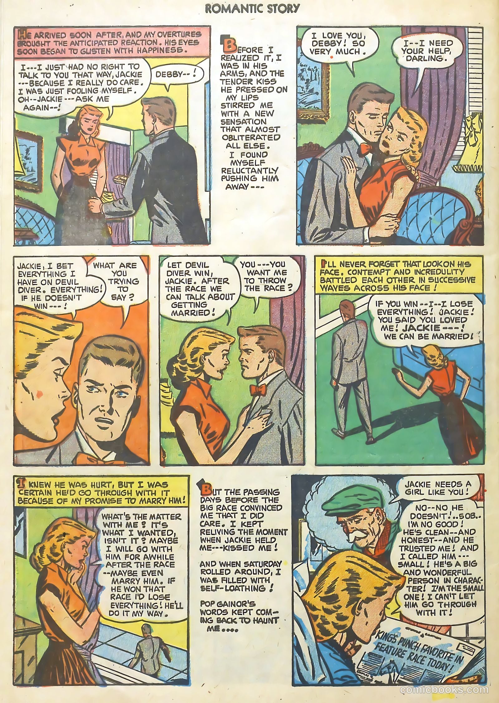 Romantic Story #14 — page 32 of 36