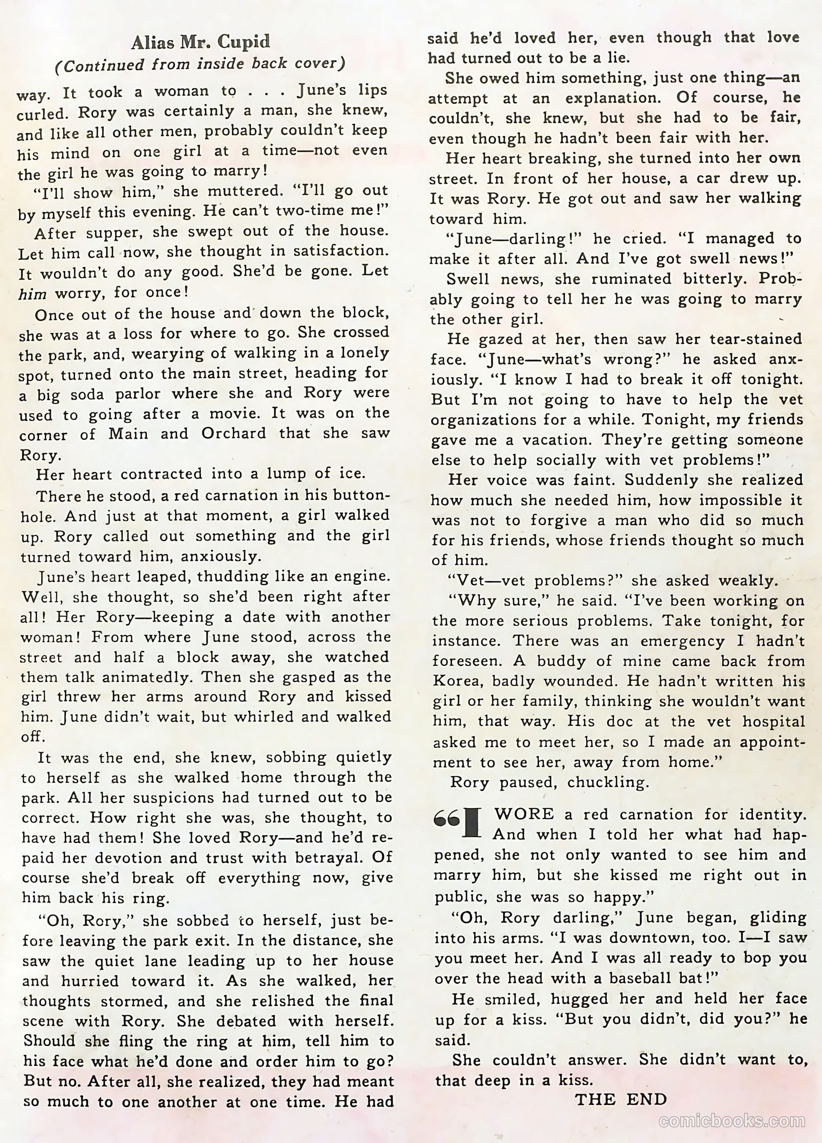 Romantic Story #22 — page 35 of 36