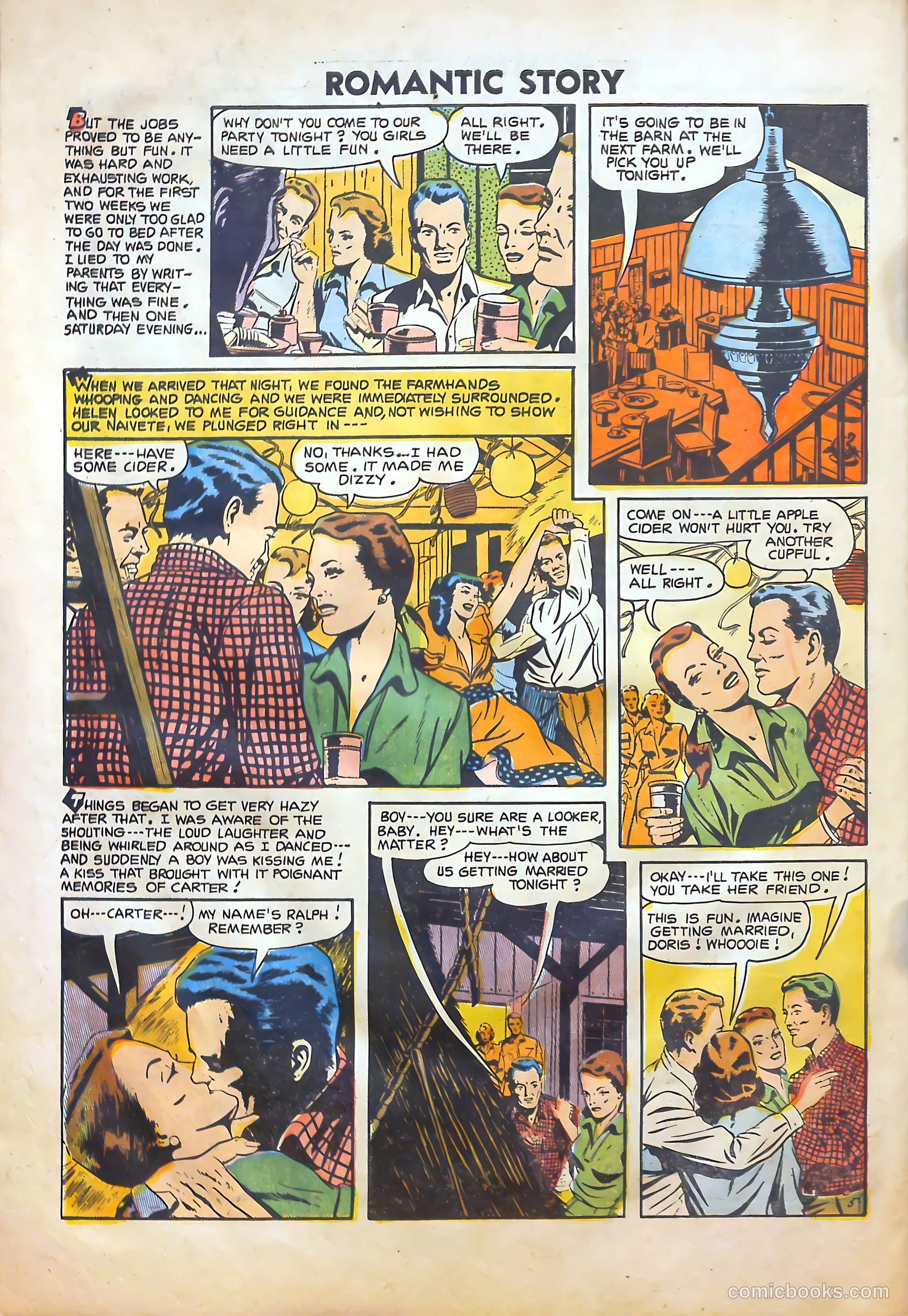 Romantic Story #27 — page 30 of 37
