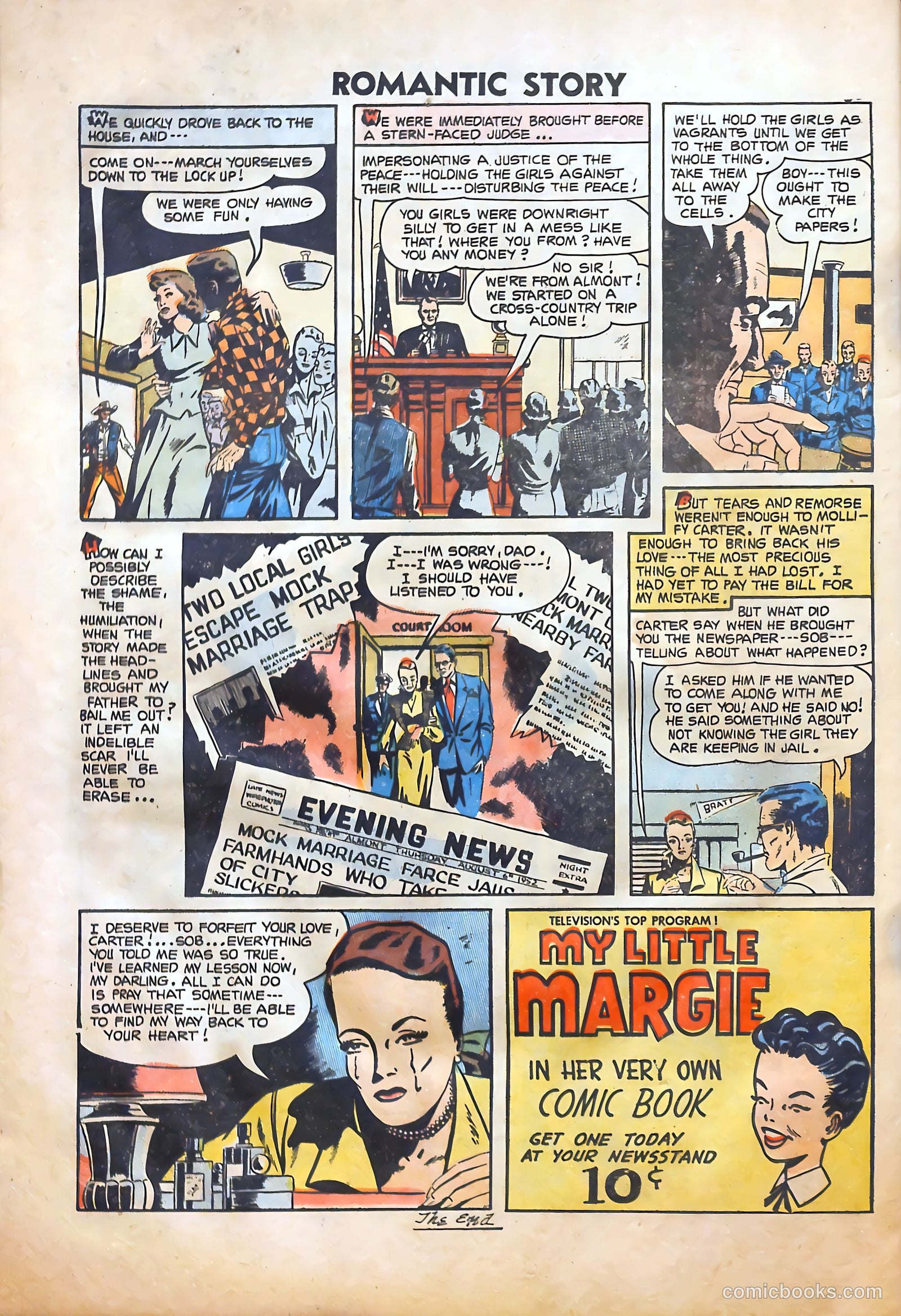 Romantic Story #27 — page 32 of 37