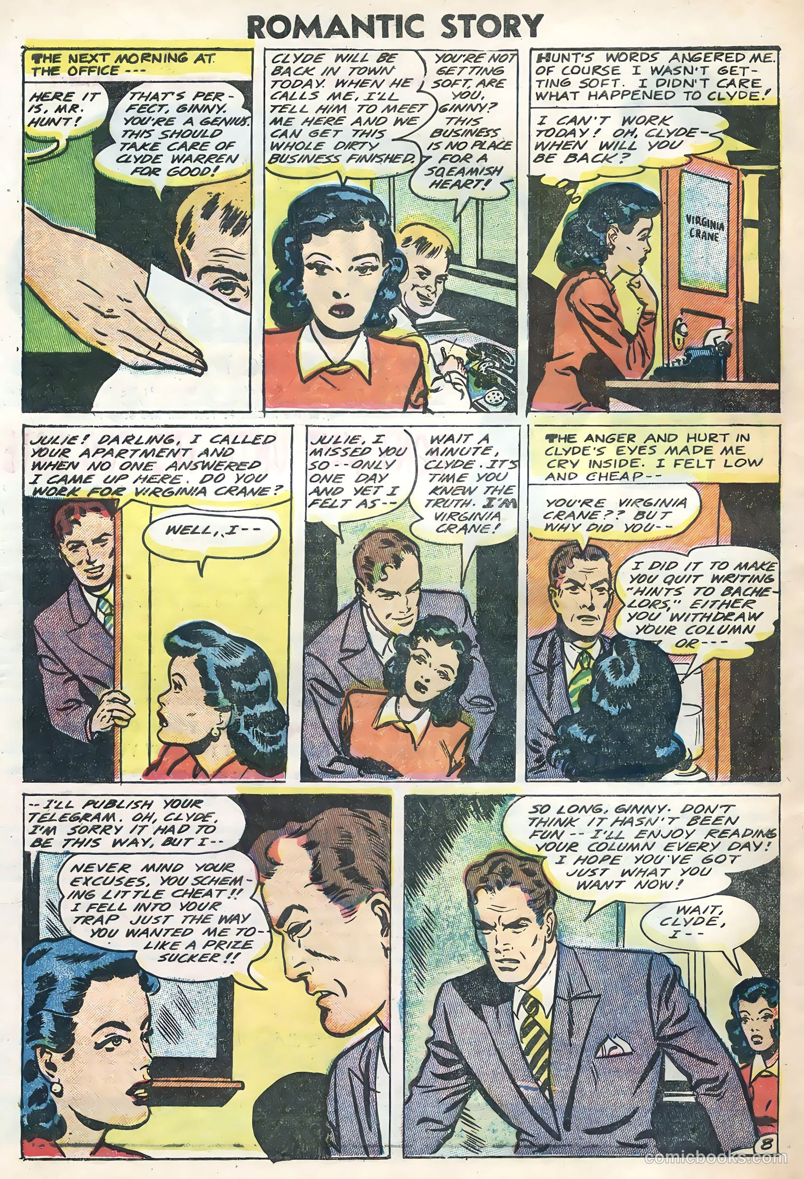 Romantic Story #28 — page 32 of 36